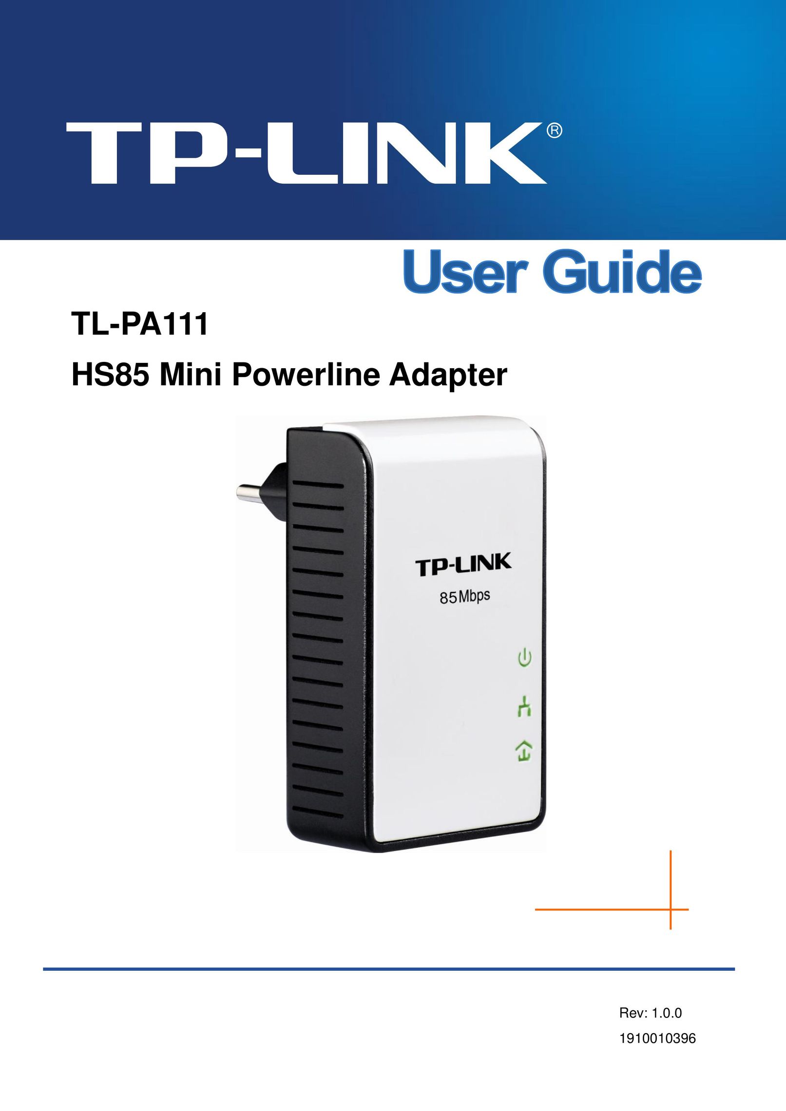 TP-Link TL-PA111 Network Card User Manual