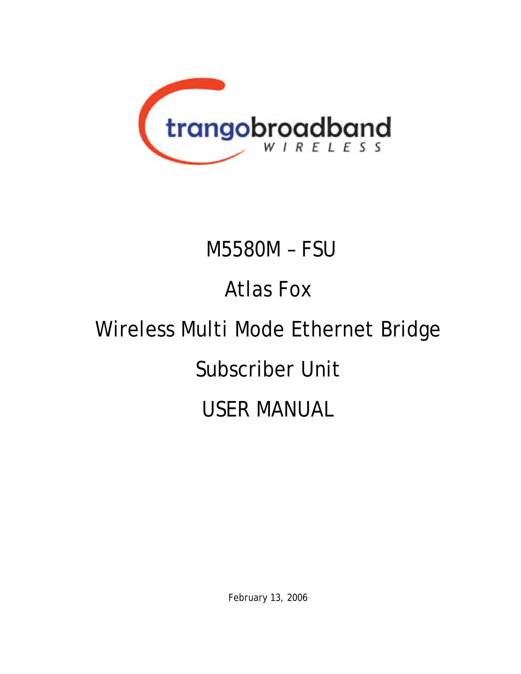 Trango Broadband M5580M-FSU Network Card User Manual
