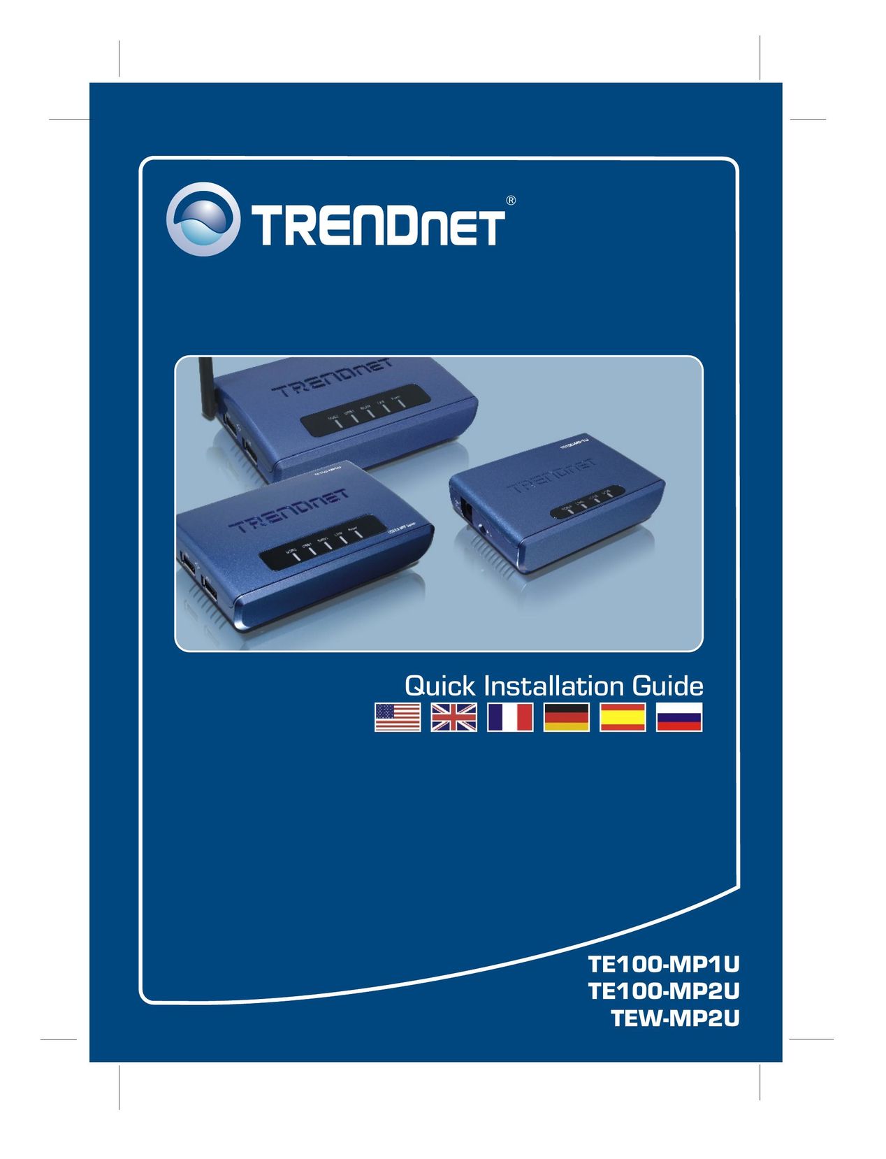 TRENDnet TEW-MP2U Network Card User Manual