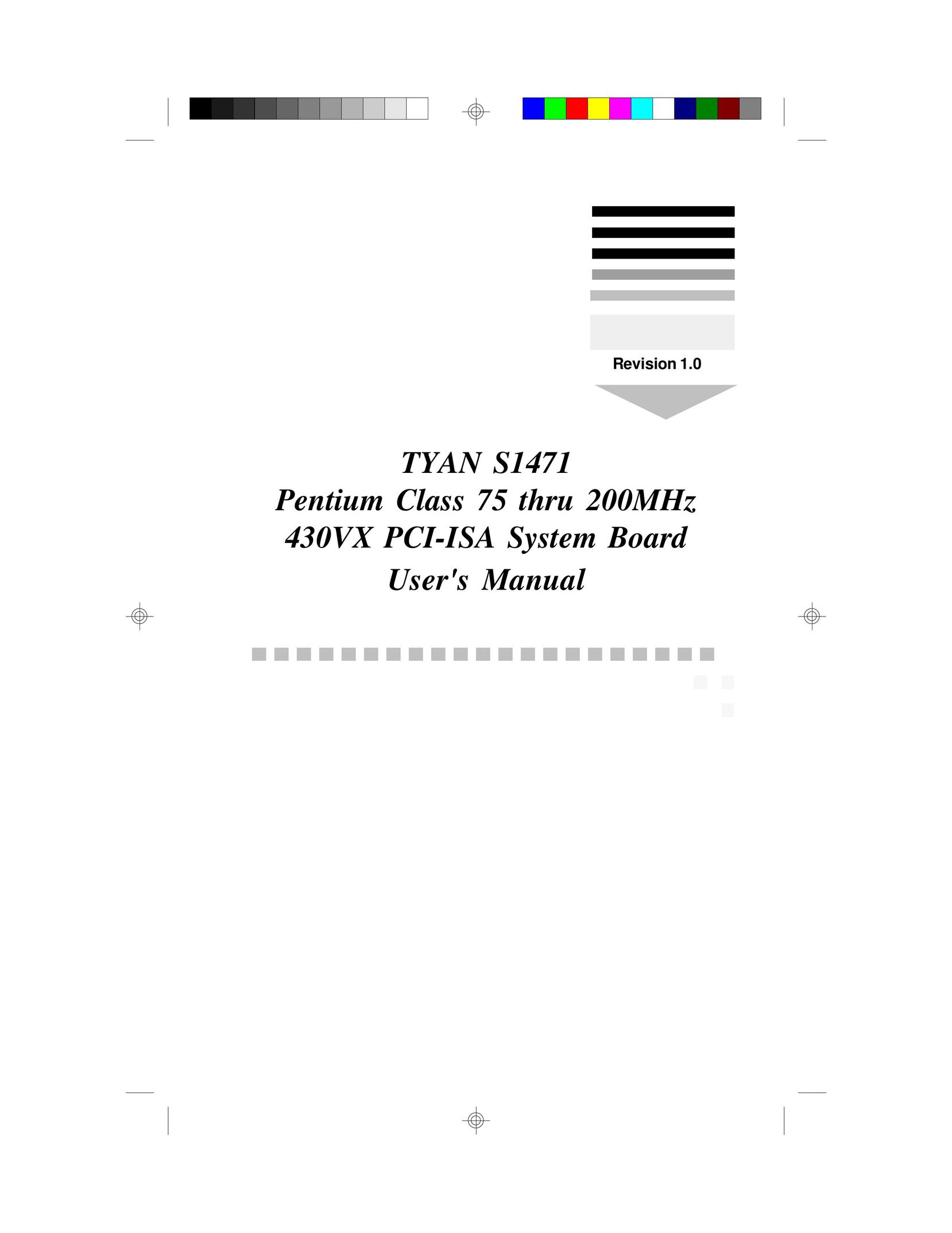 Tyan Computer TYAN S1471 Network Card User Manual