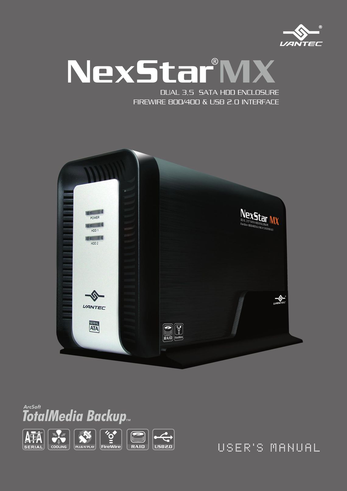 Vantec NexStar MX Network Card User Manual
