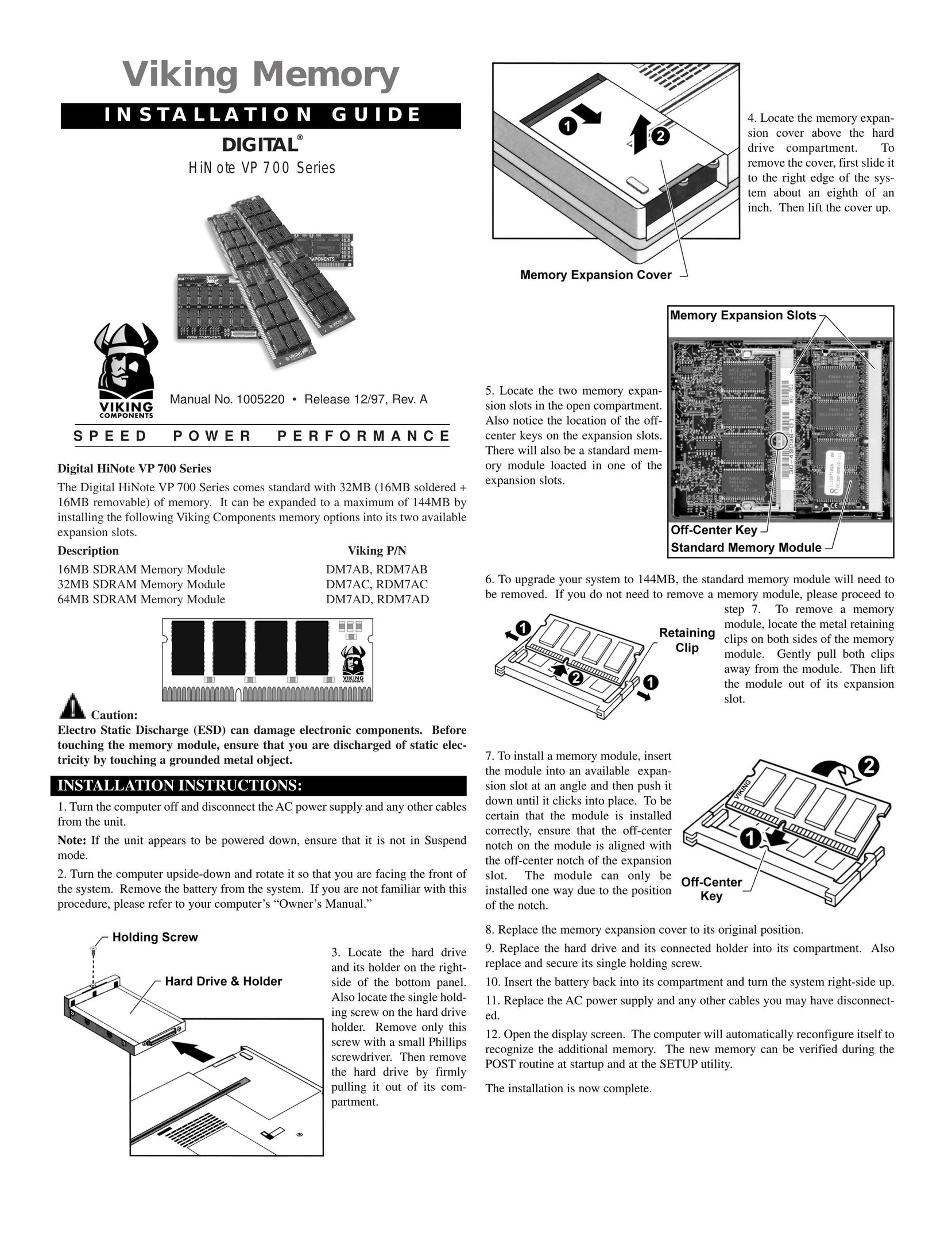 Viking InterWorks VP 700 Series Network Card User Manual