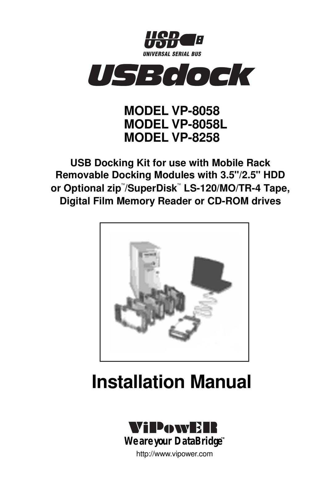 VIPowER VP-8058 Network Card User Manual