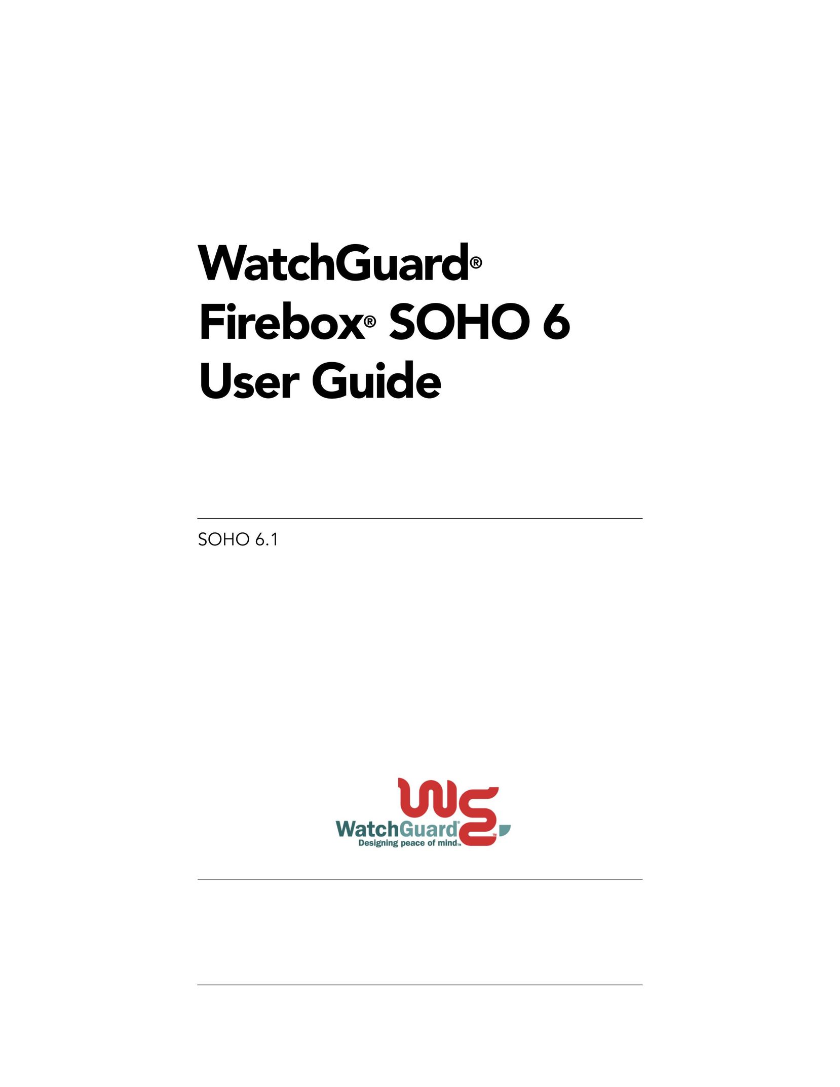 WatchGuard Technologies SOHO 6.1 Network Card User Manual