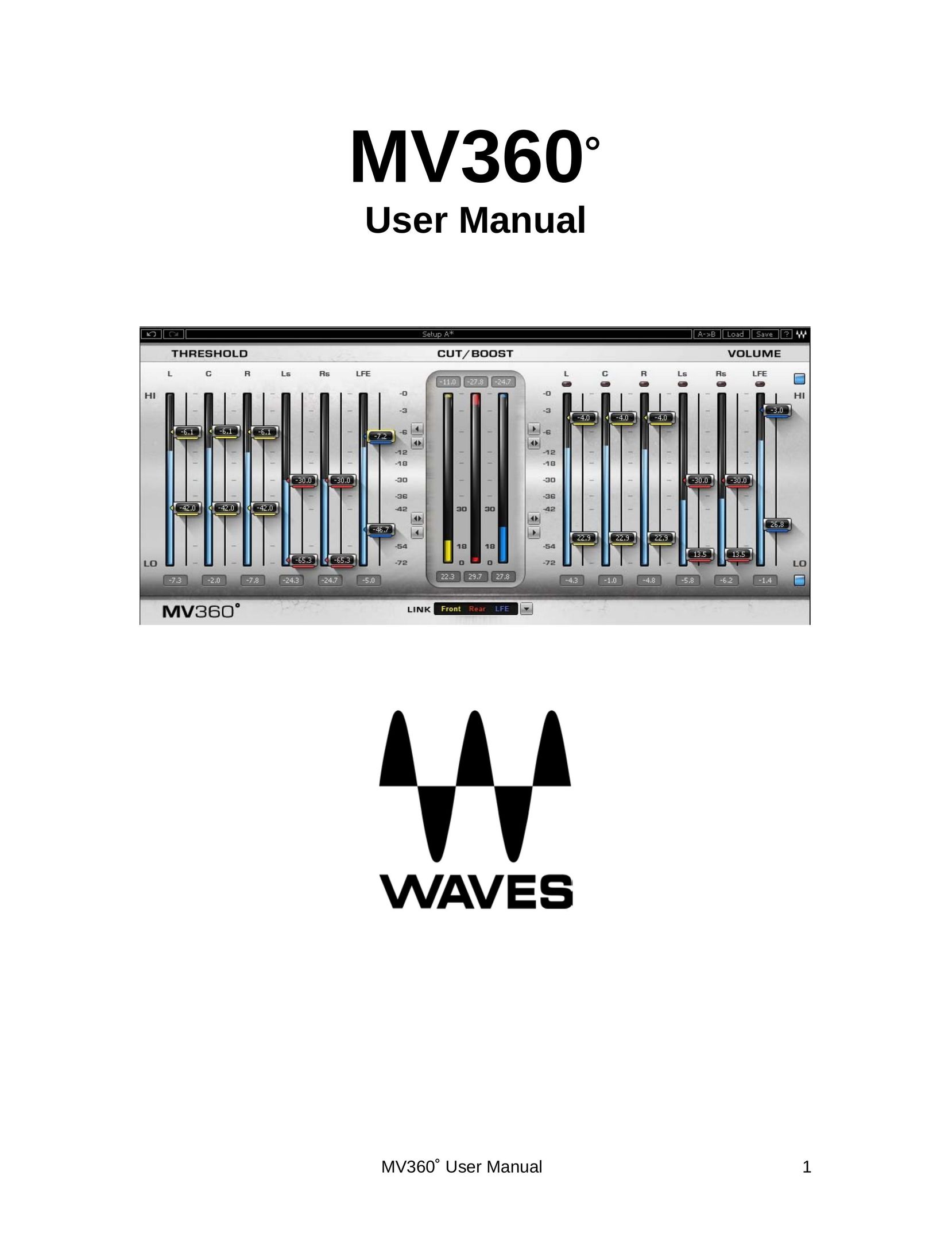 Waves MV360 Network Card User Manual