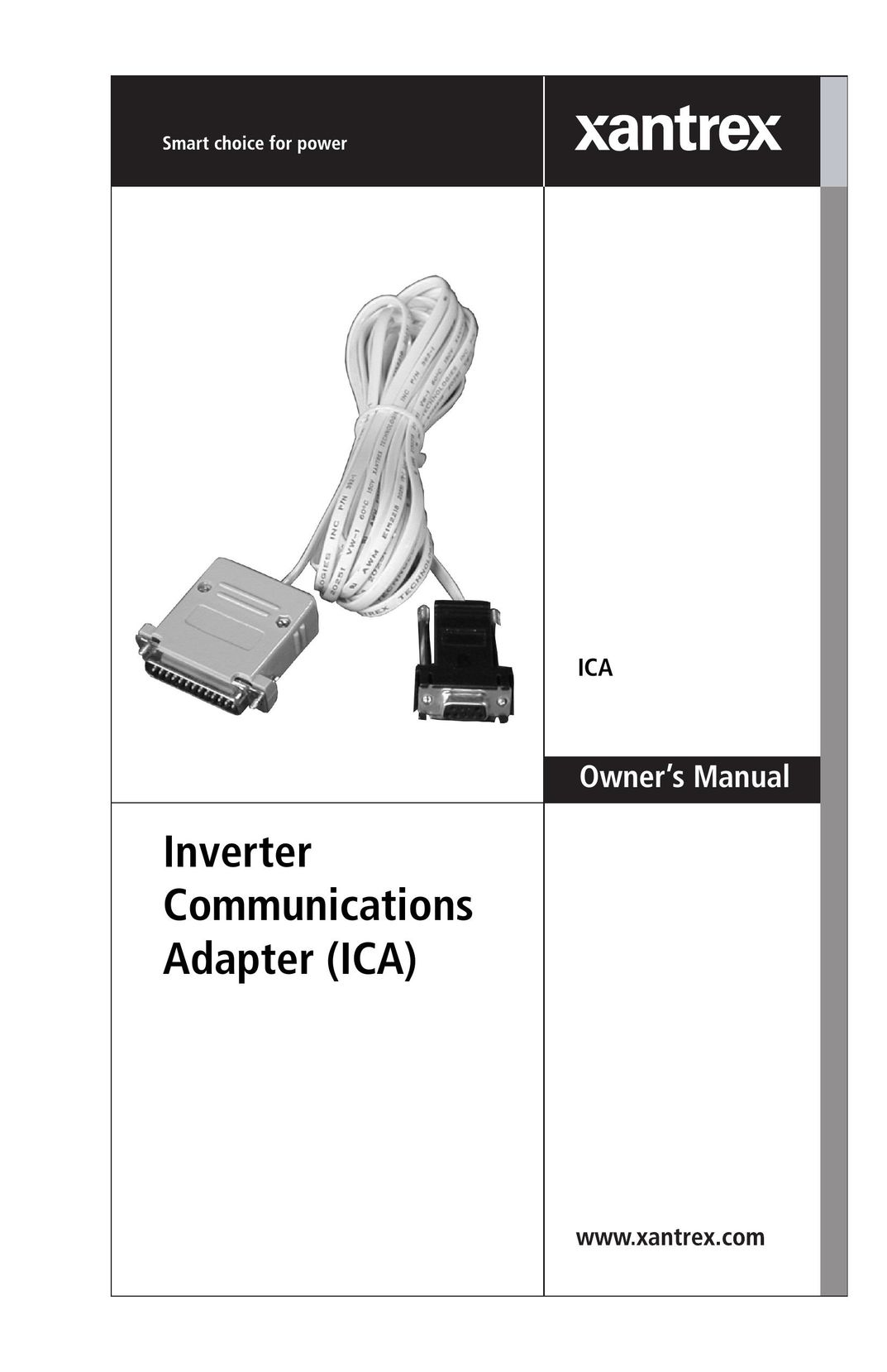 Xantrex Technology Inverter Communications Adapter Network Card User Manual