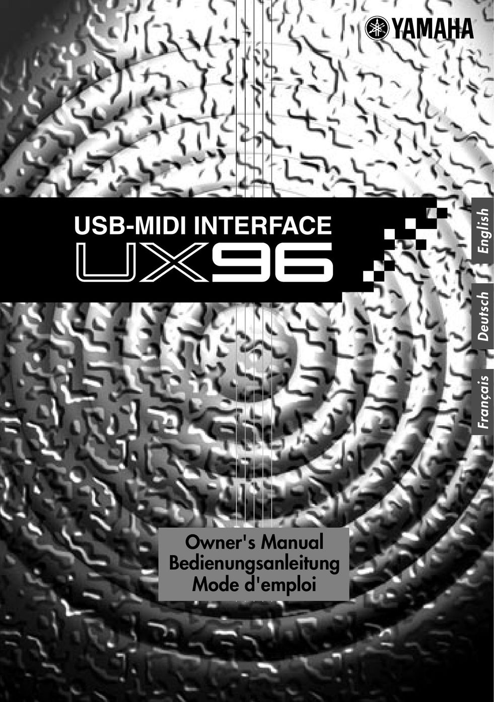 Yamaha UX96 Network Card User Manual