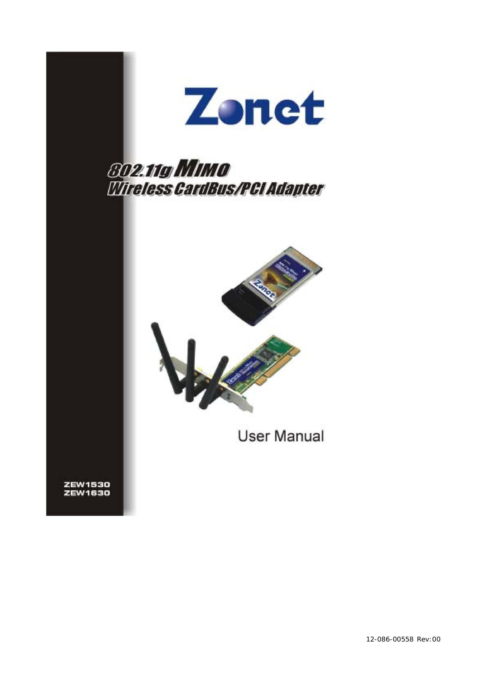 Zonet Technology ZEW1530 Network Card User Manual