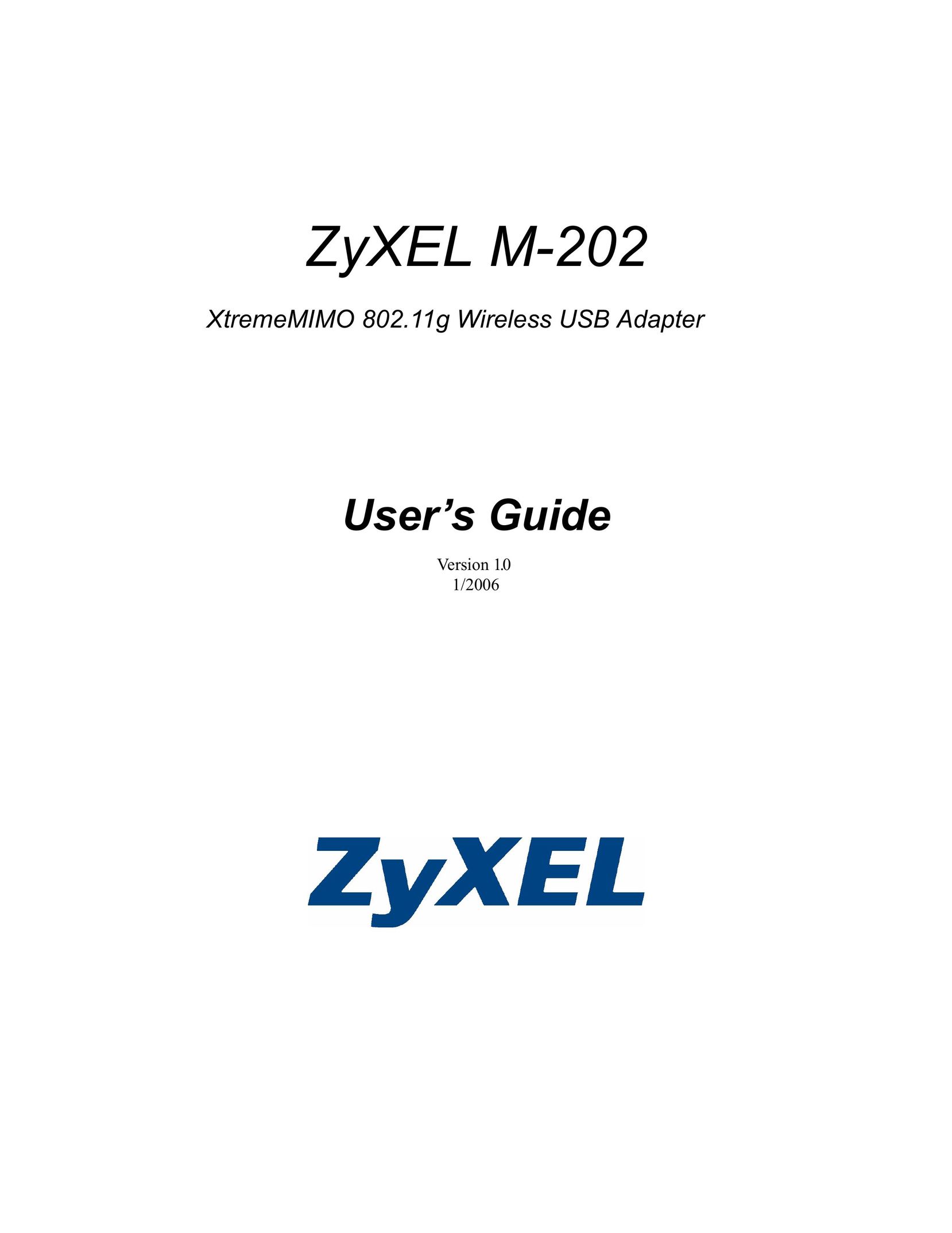 ZyXEL Communications 202 Network Card User Manual