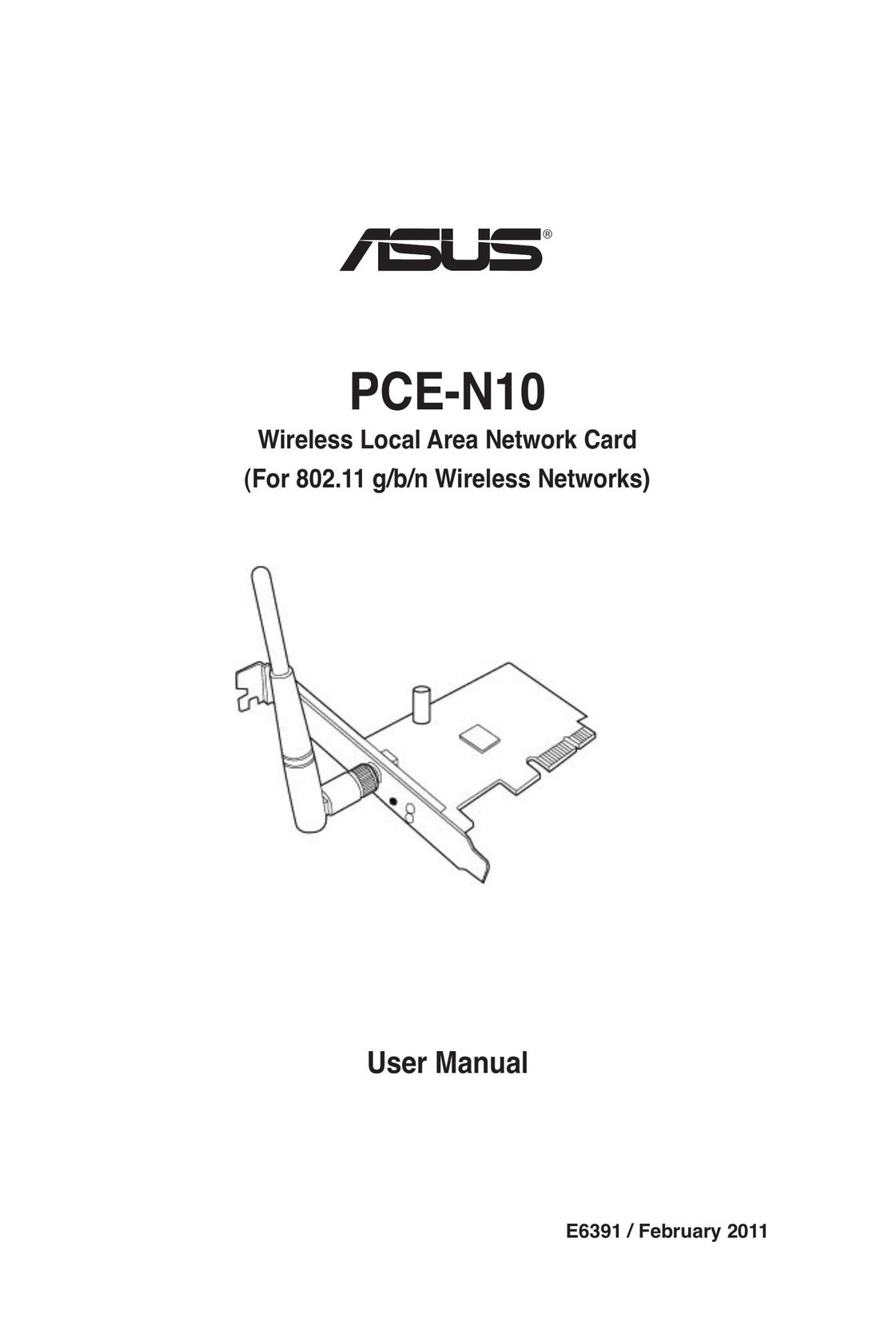 Asus PCEN10 Network Hardware User Manual