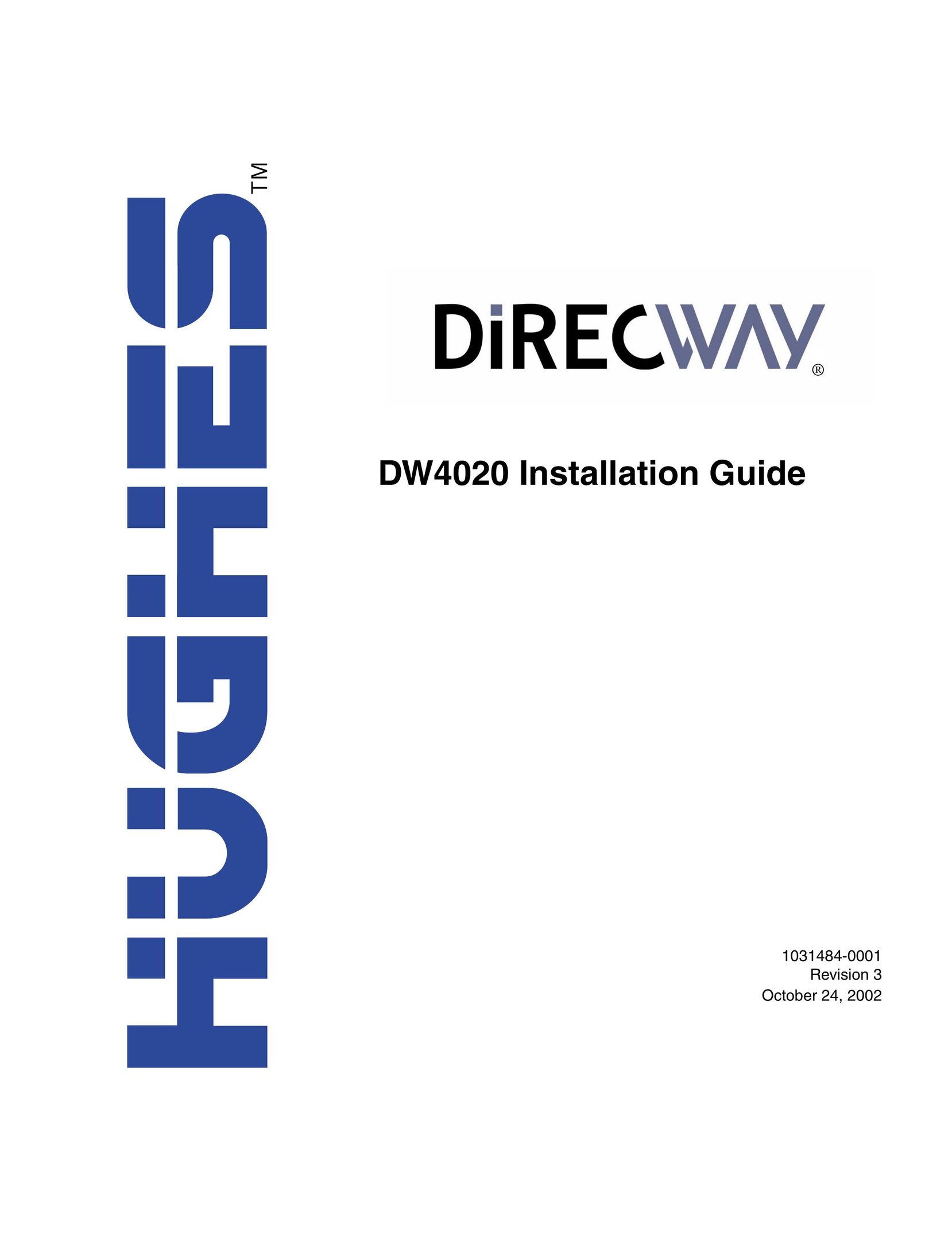 Hughes DW4020 Network Hardware User Manual