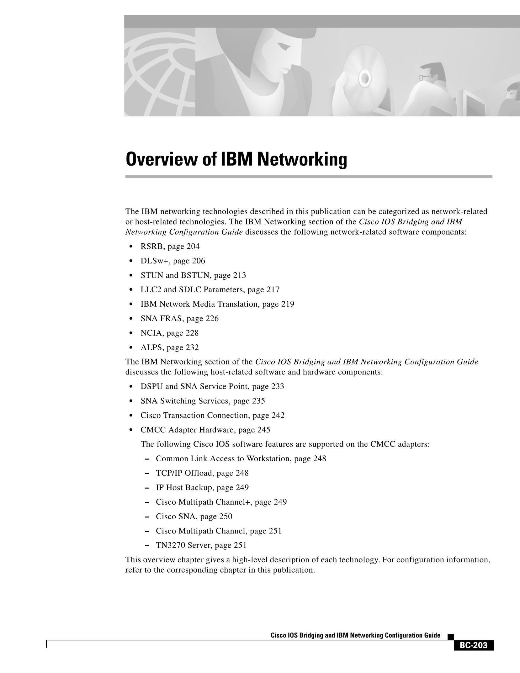 IBM BC-203 Network Hardware User Manual