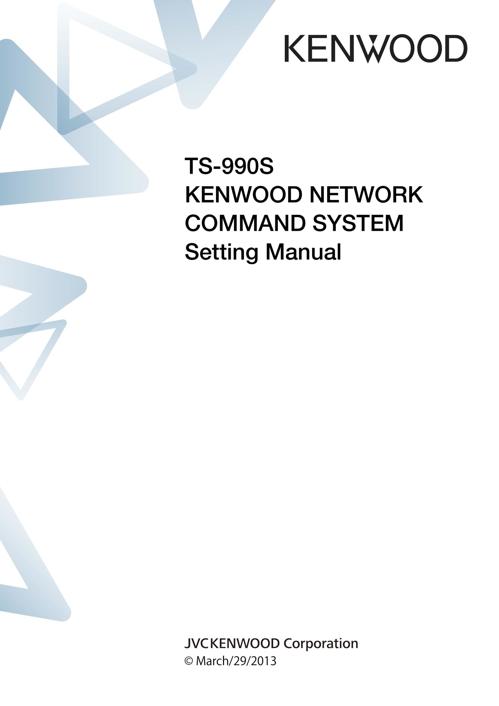 Kenwood TS-990S Network Hardware User Manual