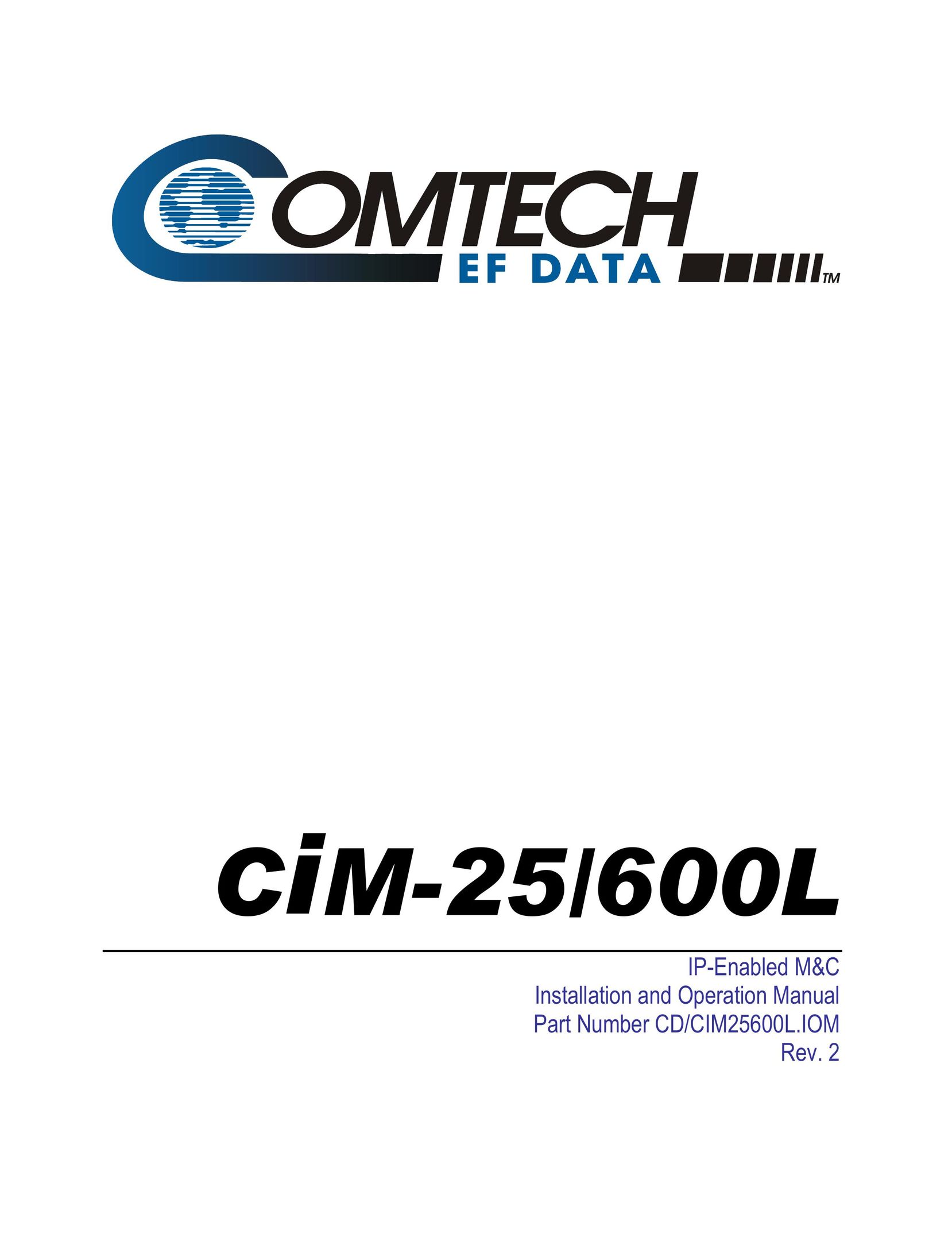 Mocomtech CiM-25/600L Network Hardware User Manual
