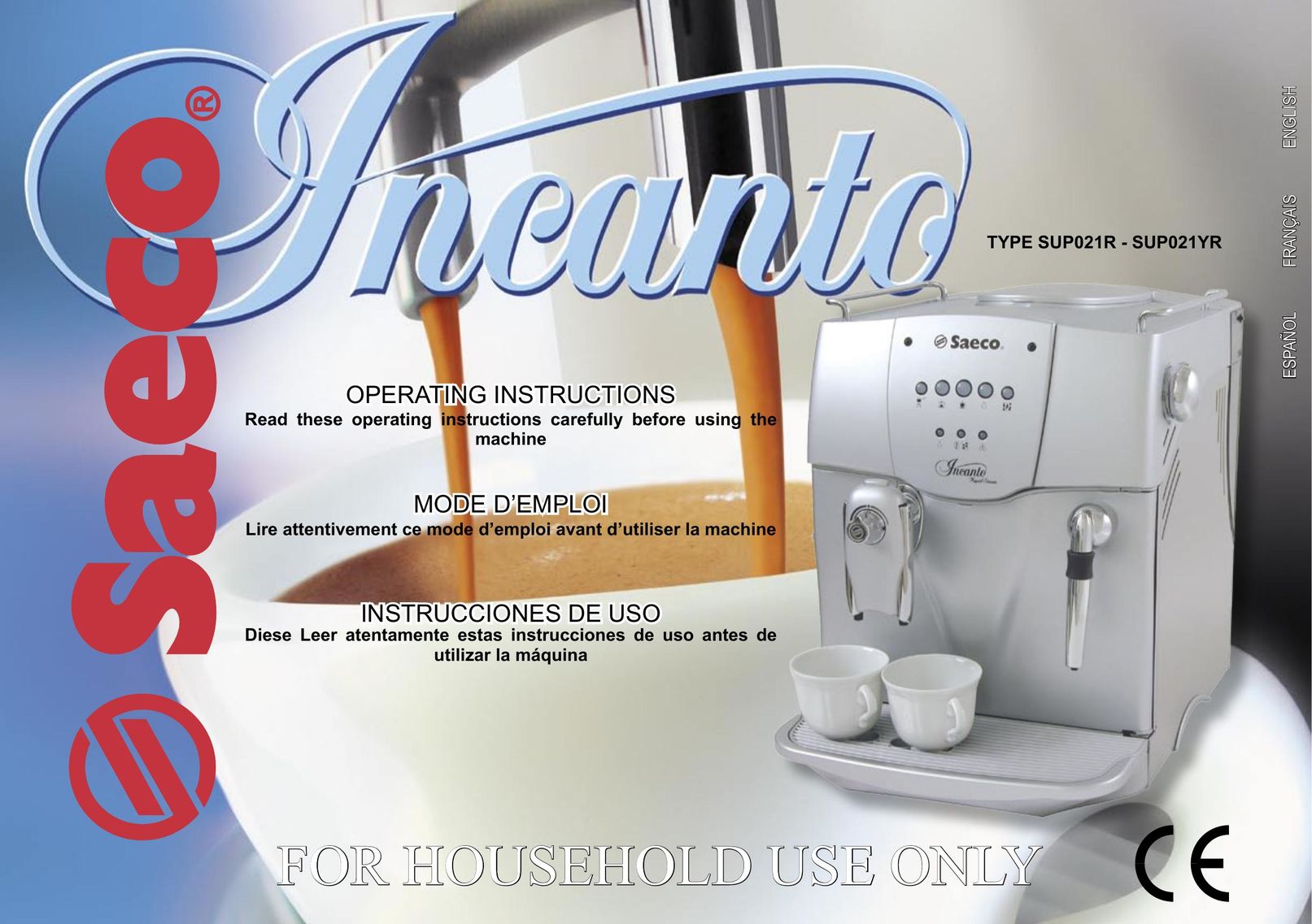 Saeco Coffee Makers SUP021R Network Hardware User Manual