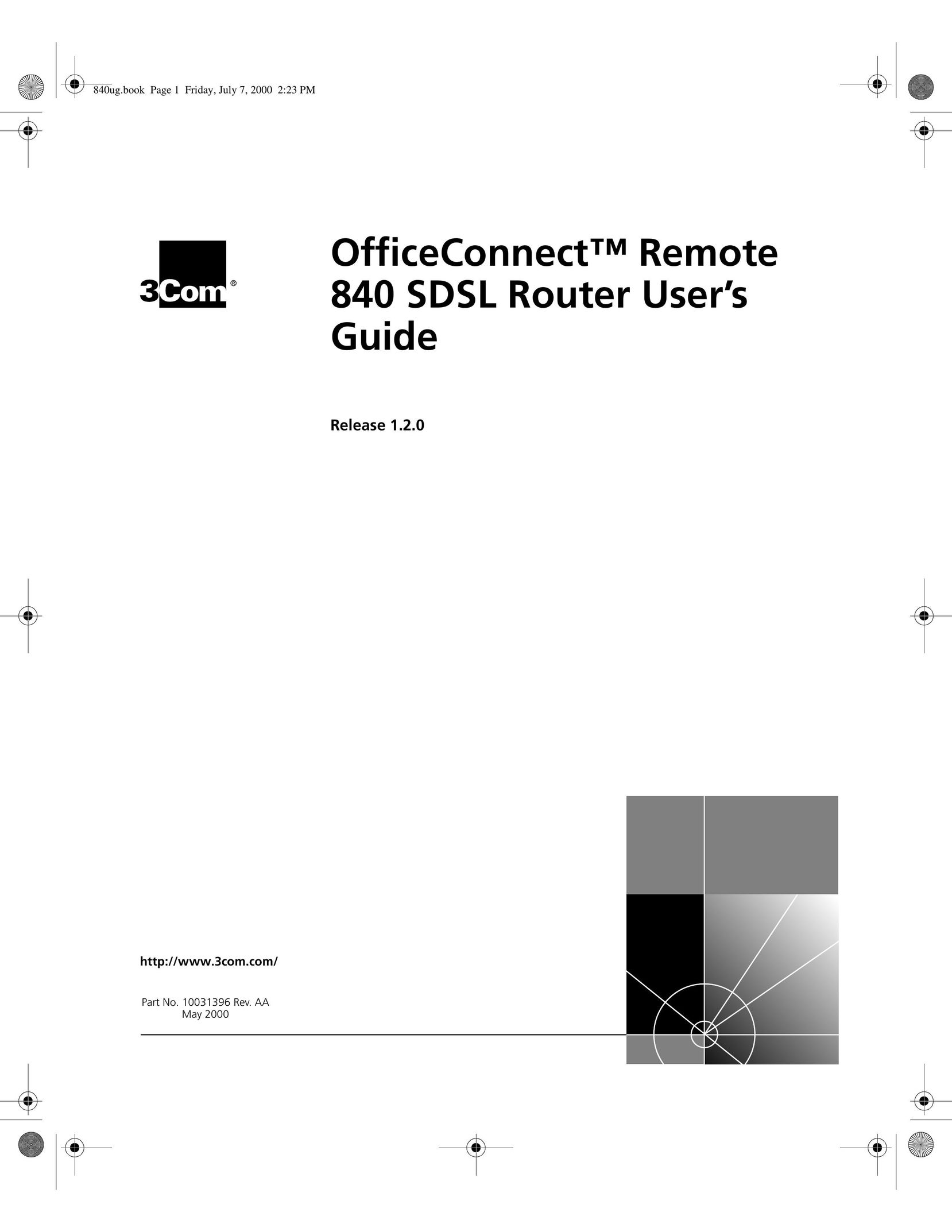 3Com 3C840 Network Router User Manual