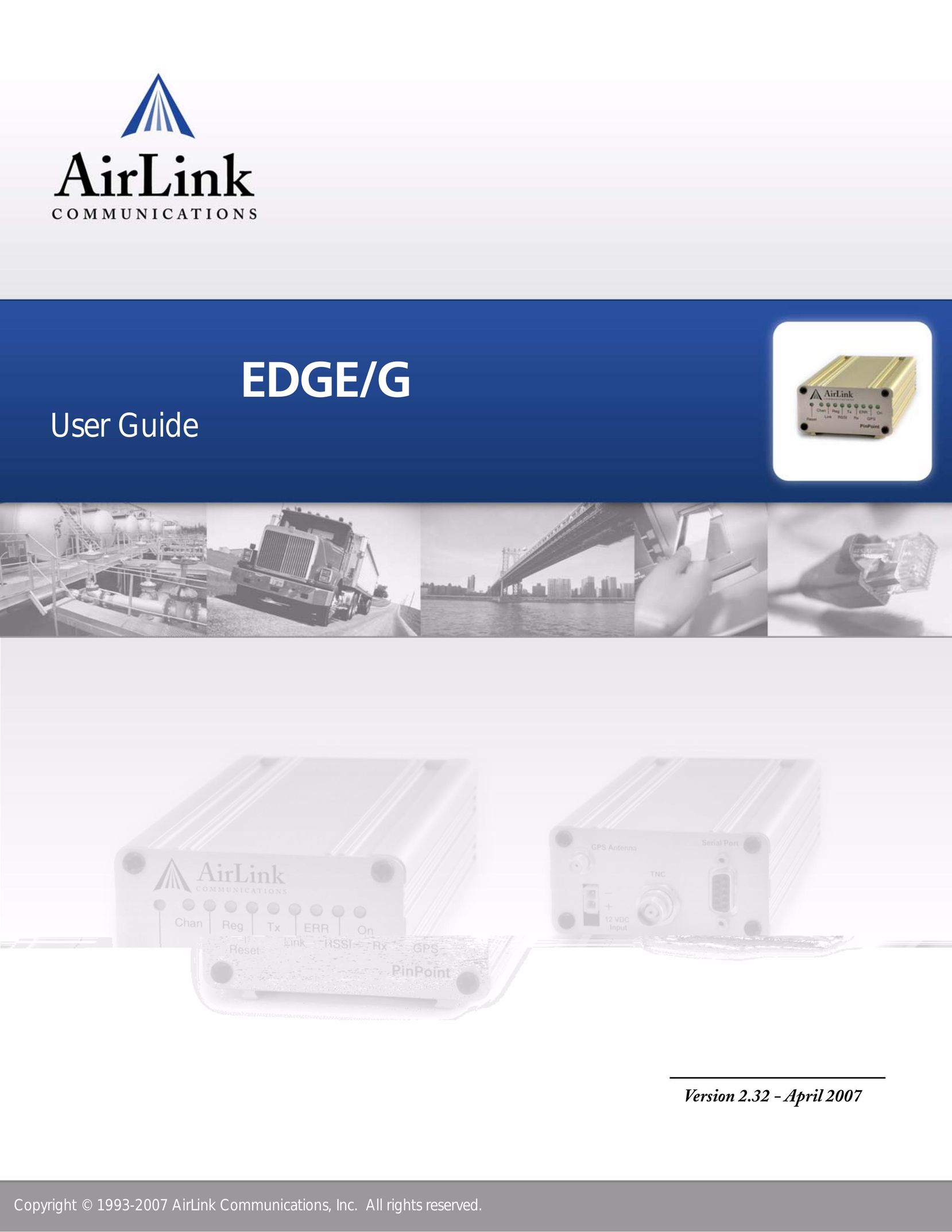Airlink PinPoint EDGE/GPRS Network Router User Manual
