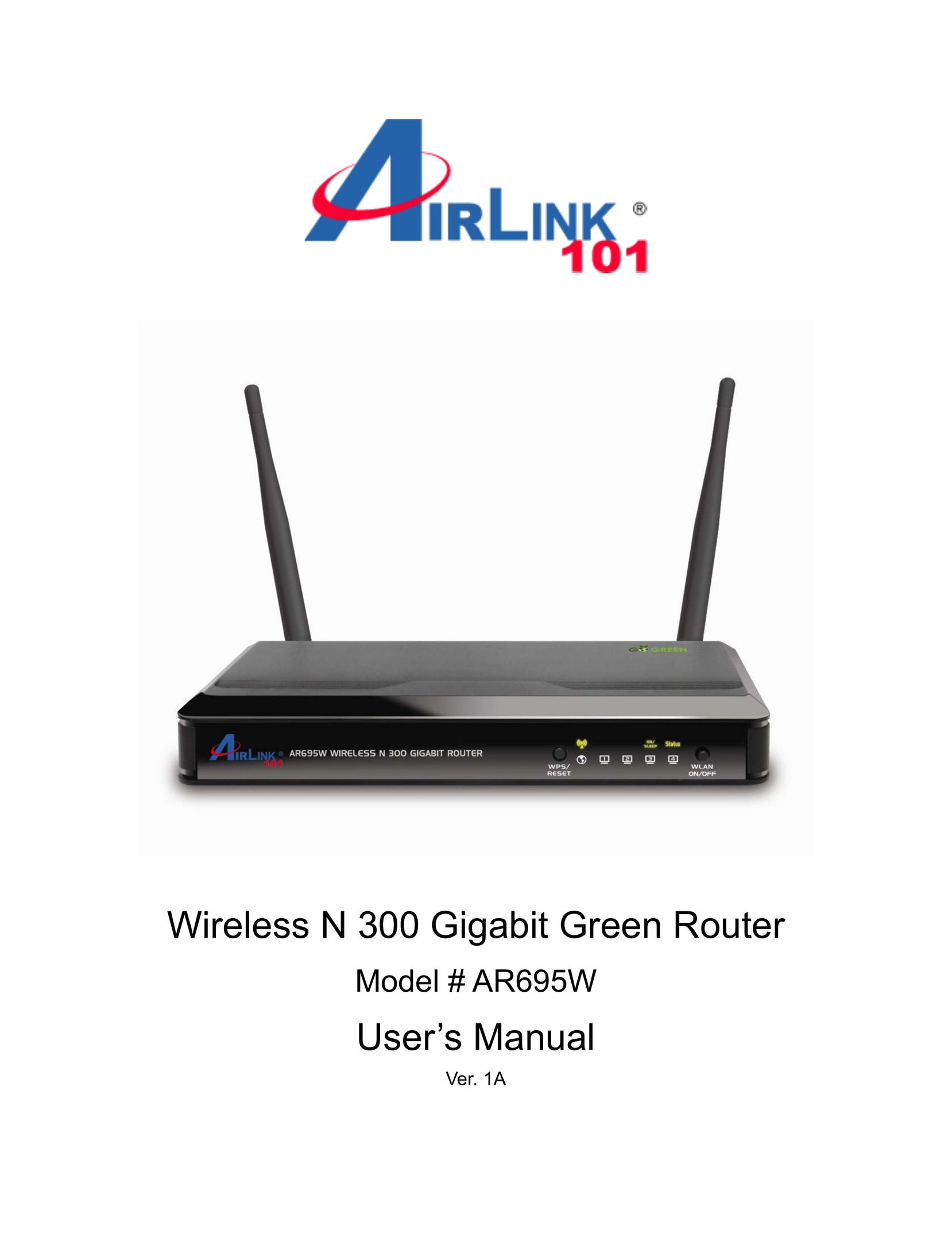 Airlink101 AR695W Network Router User Manual