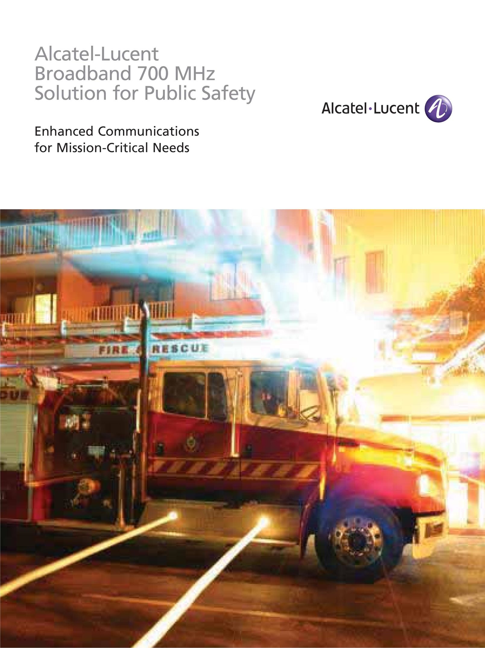 Alcatel-Lucent 700 MHz Network Router User Manual