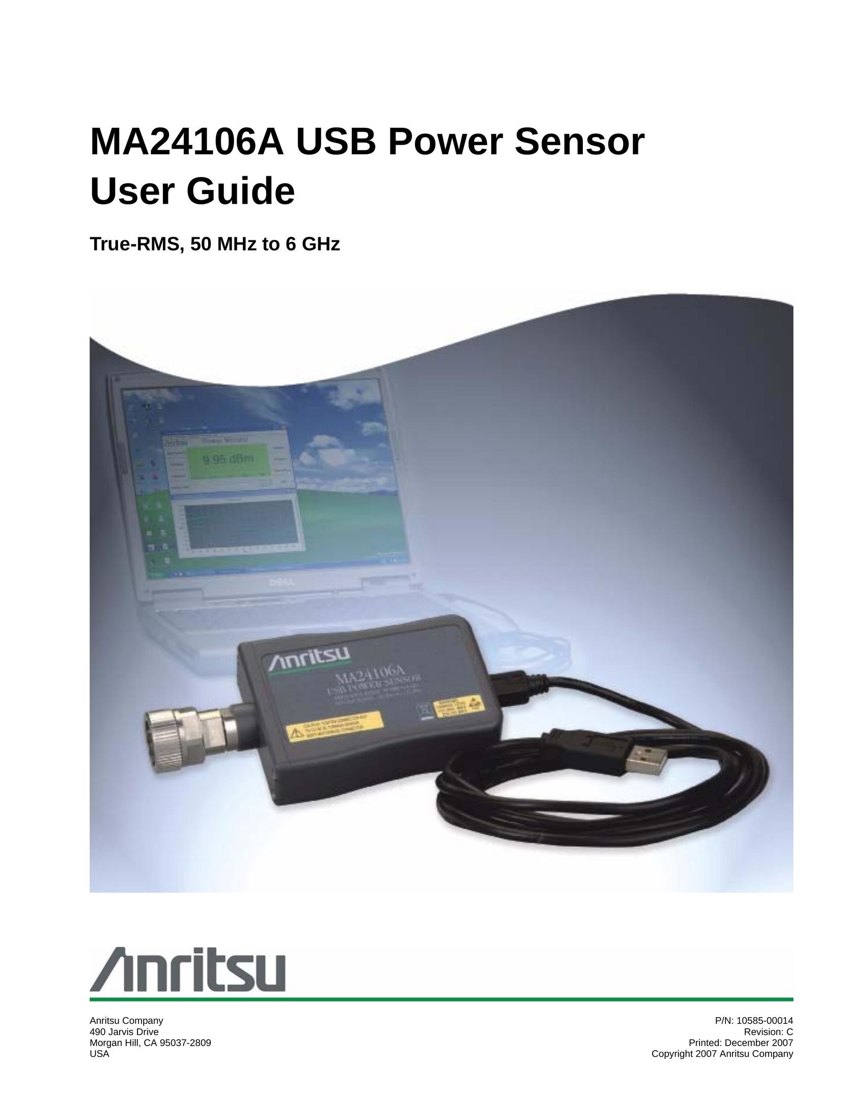 Anritsu MA24106A Network Router User Manual