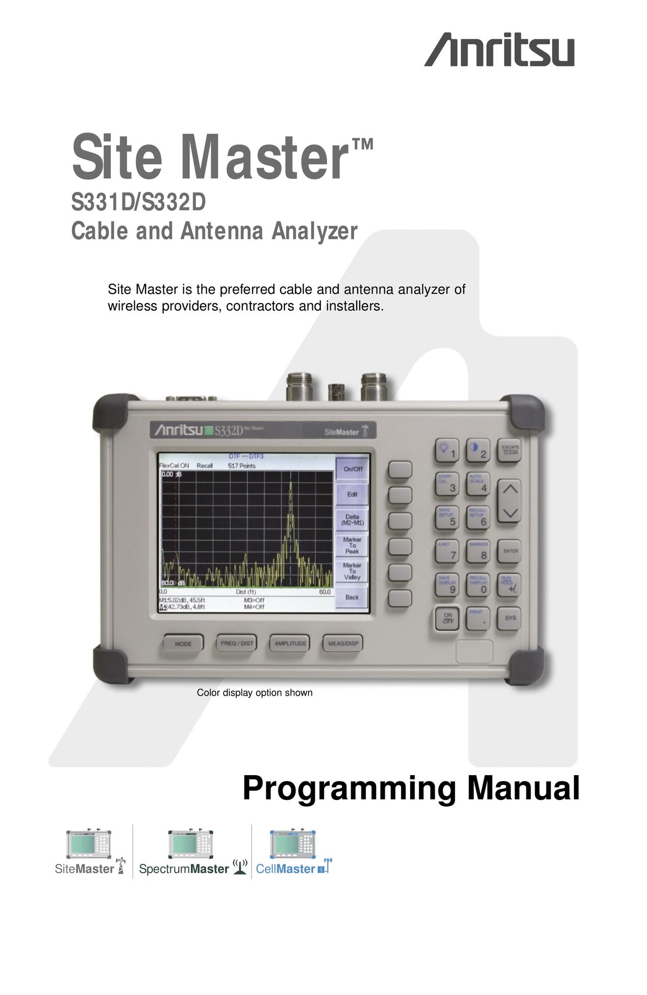 Anritsu S331D Network Router User Manual