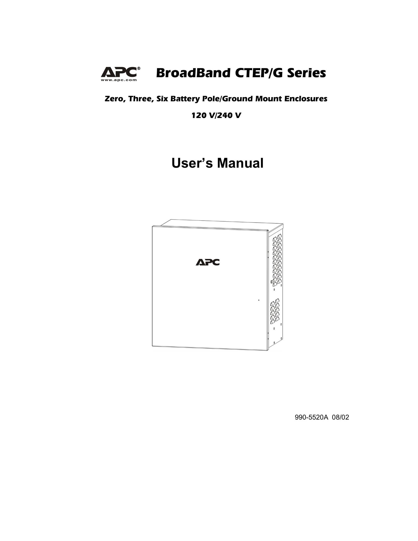 APC CTEP0-120 Network Router User Manual