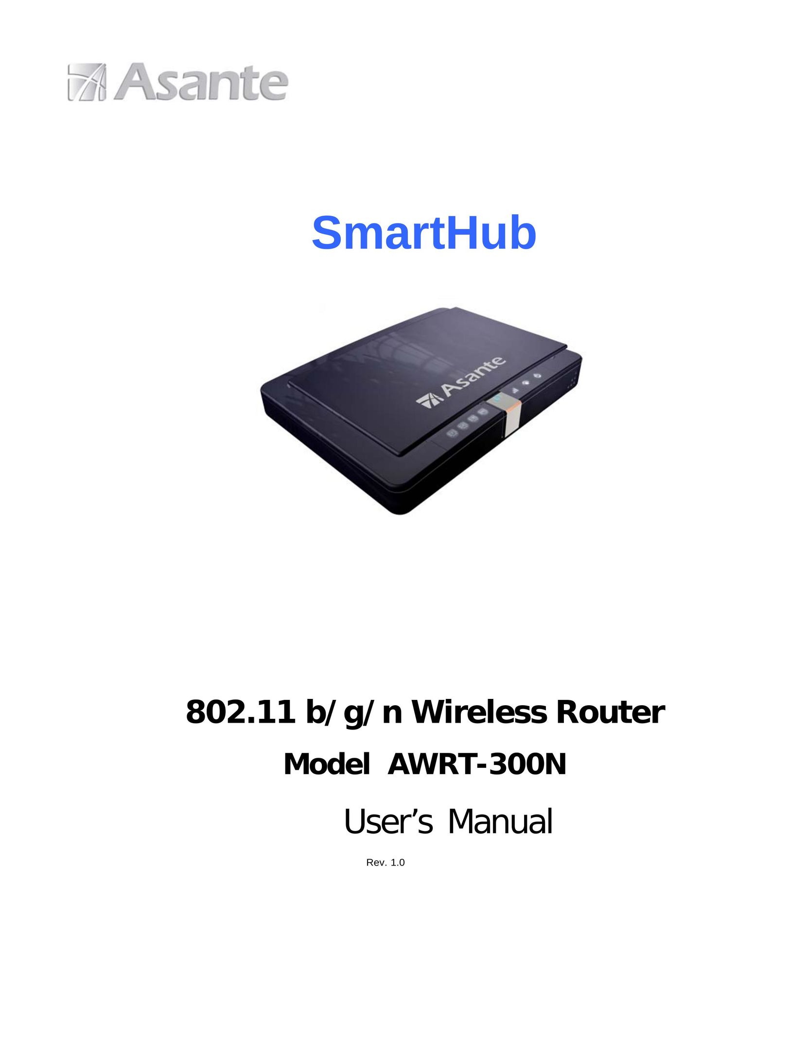 Asante Technologies AWRT-300N Network Router User Manual