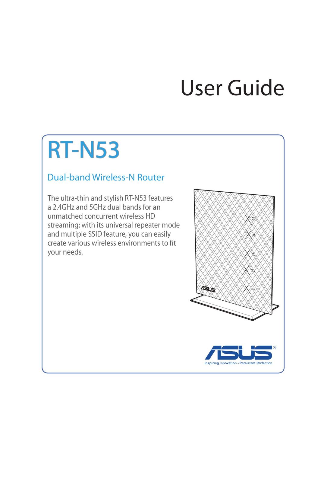 Asus RT-N53 Network Router User Manual