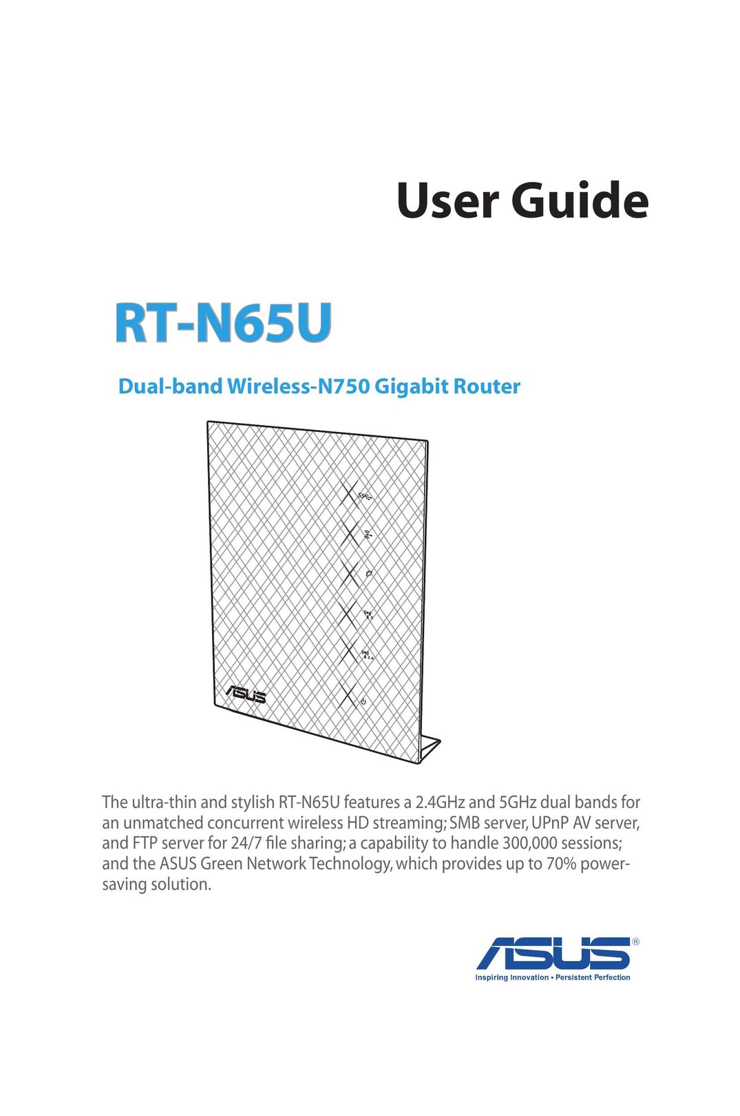 Asus RT-N65U Network Router User Manual