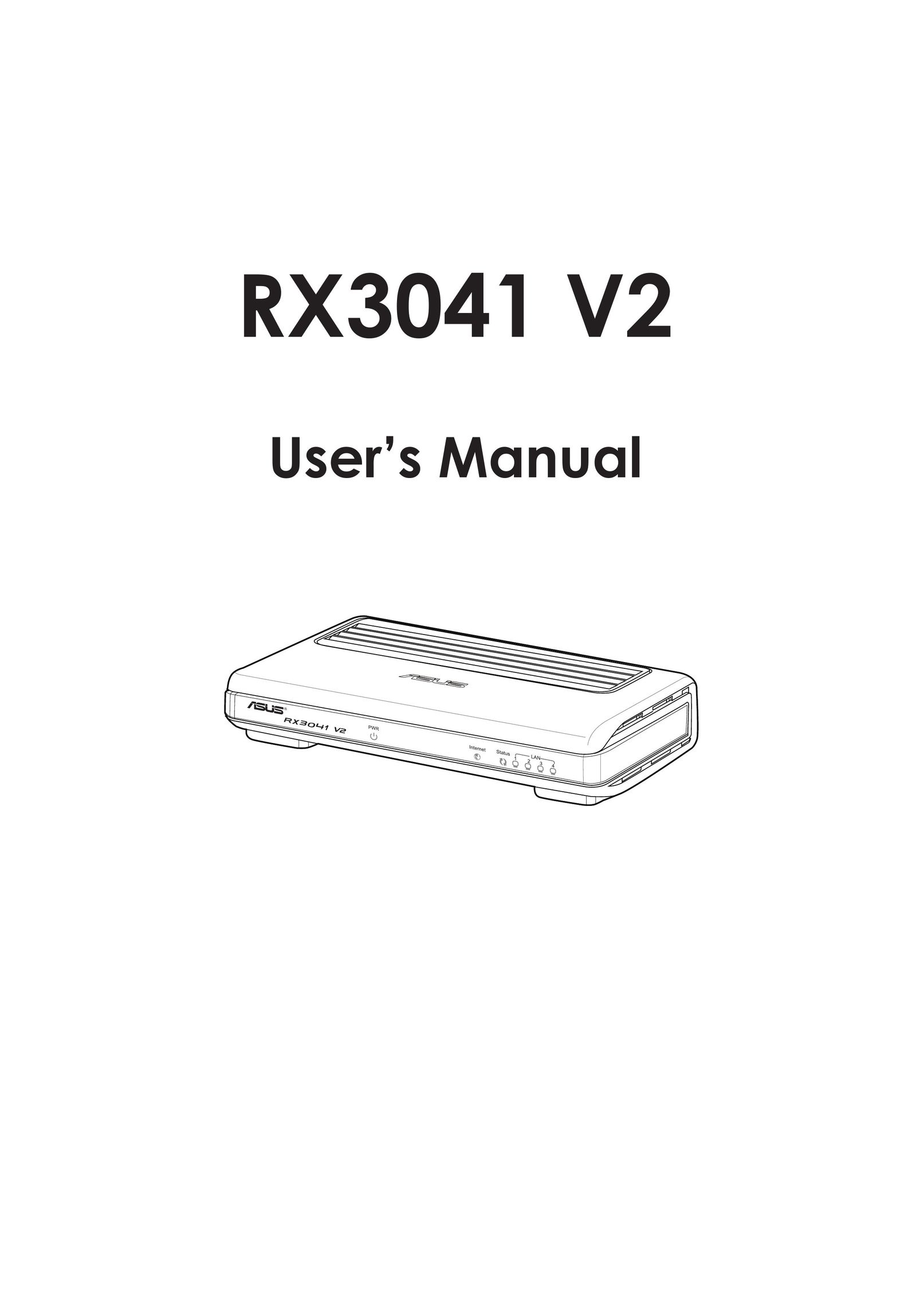 Asus RX3041 V2 Network Router User Manual