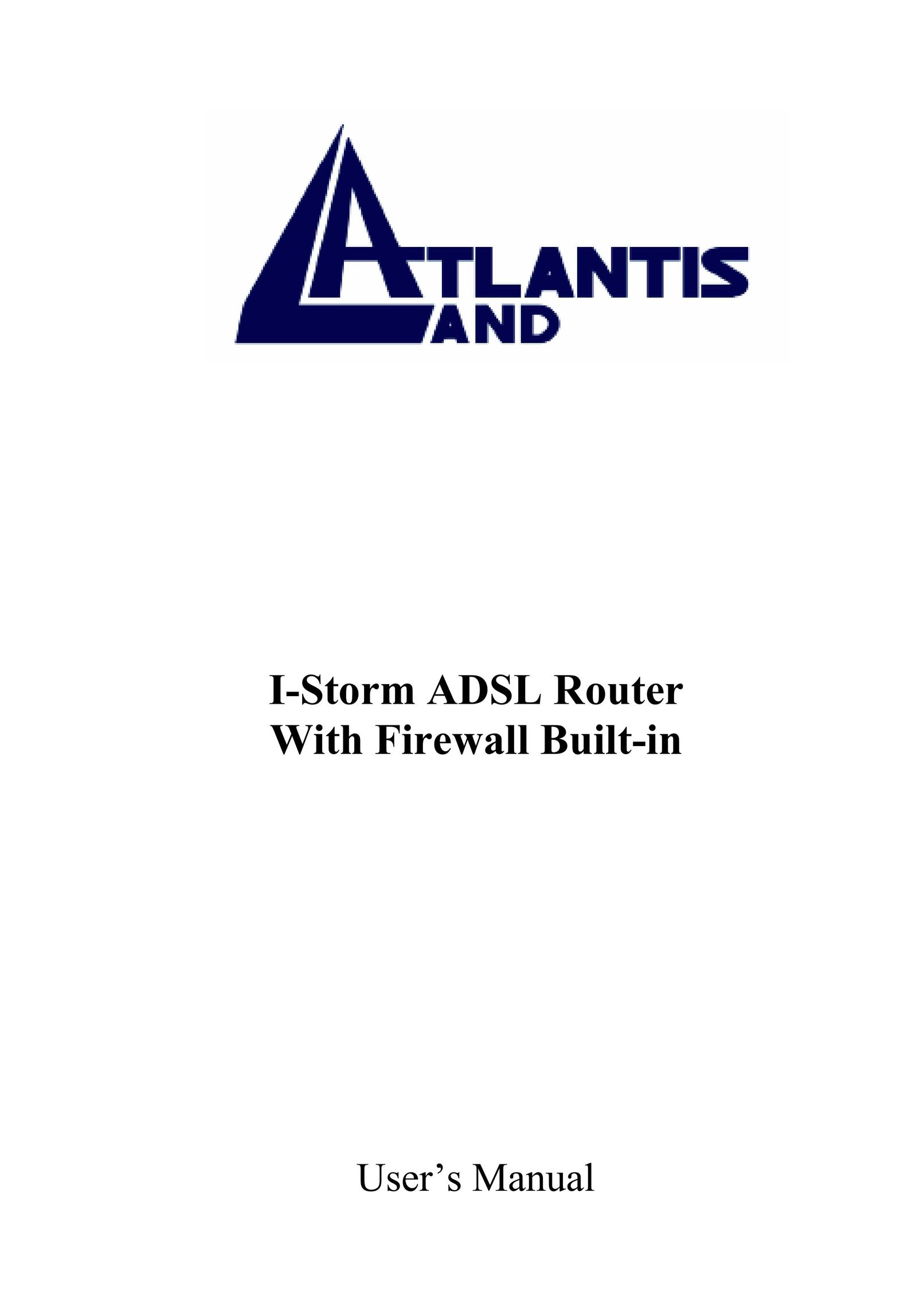 Atlantis Land A02-RA ME01 Network Router User Manual