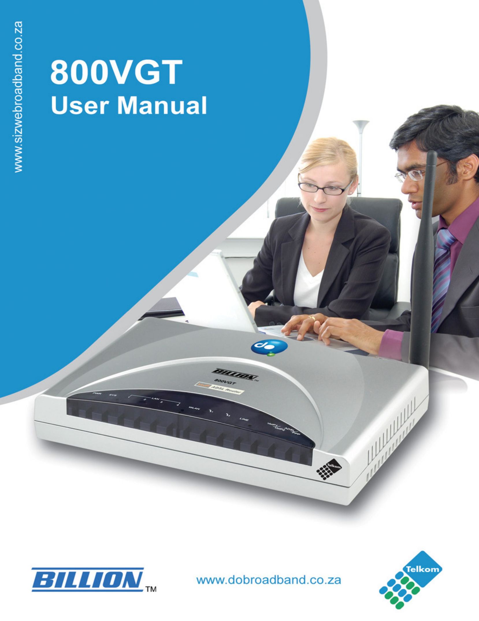 Billion Electric Company 800VGT Network Router User Manual