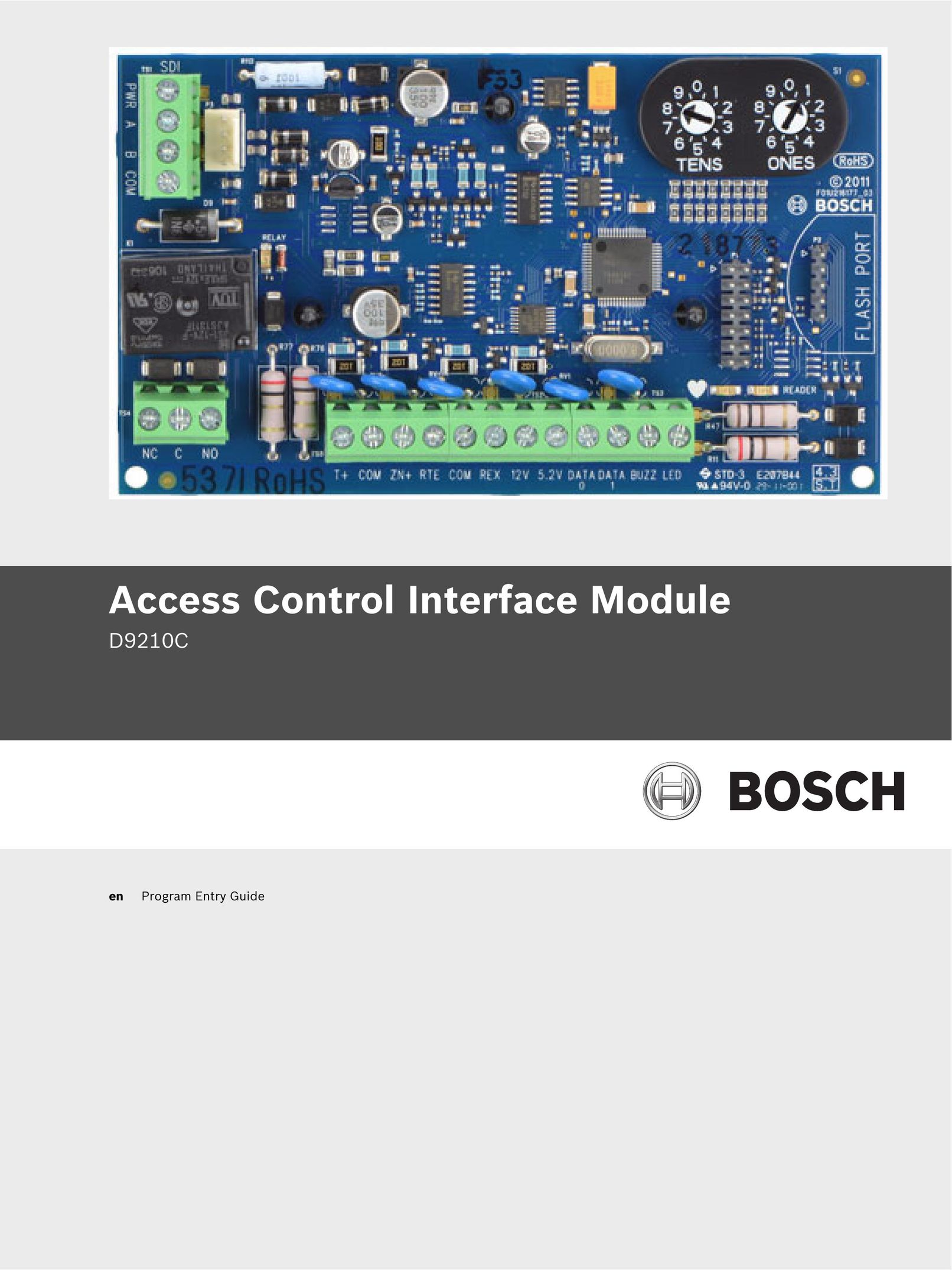 Bosch Appliances D9210C Network Router User Manual