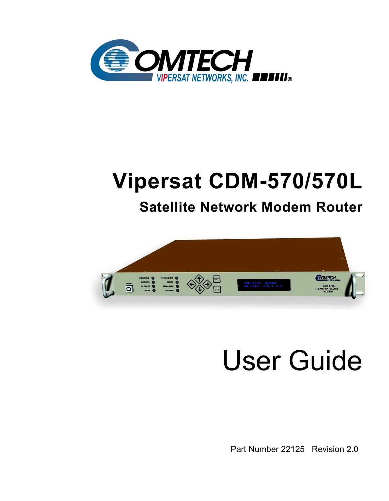 Cables to Go CDM-570 Network Router User Manual