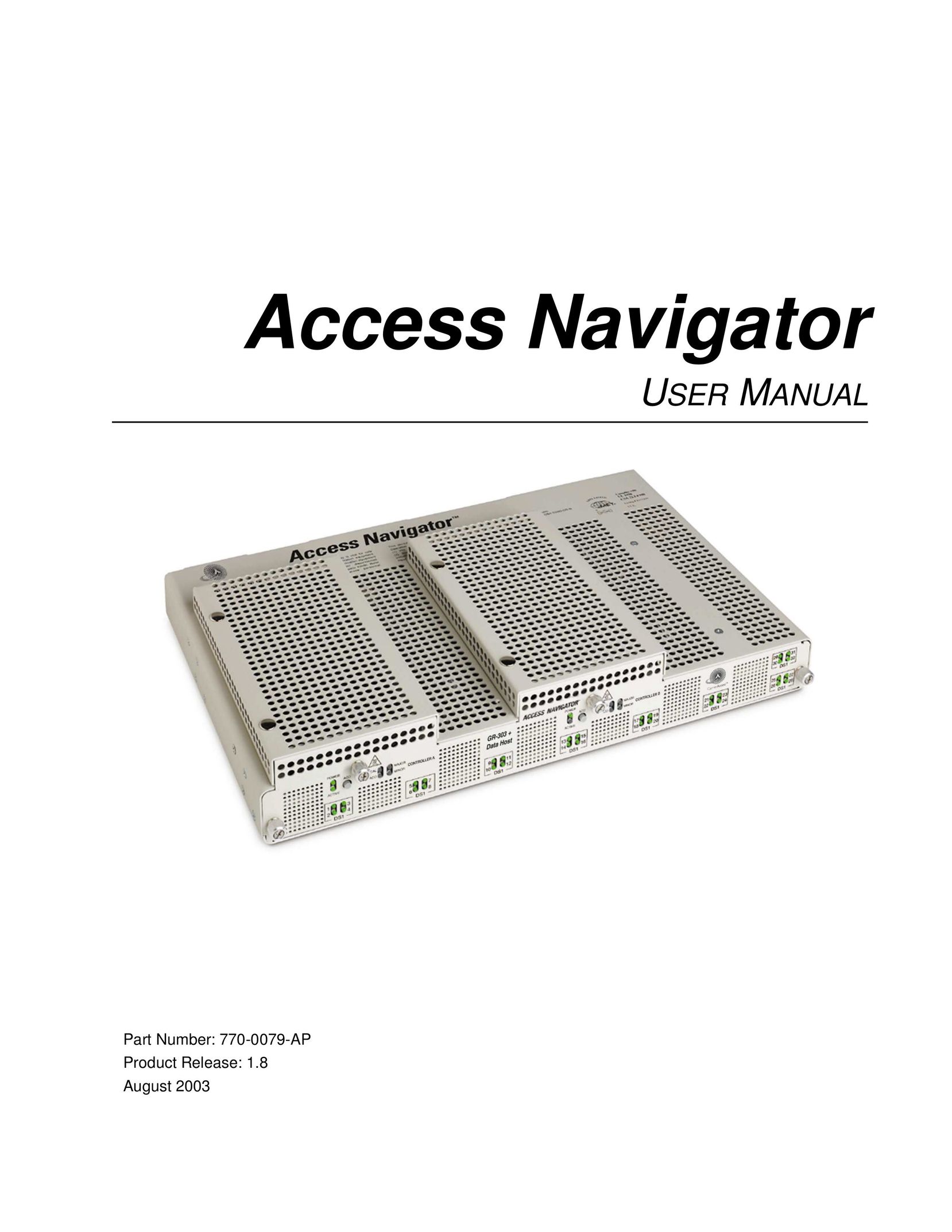 Carrier Access Access Navigator Network Router User Manual