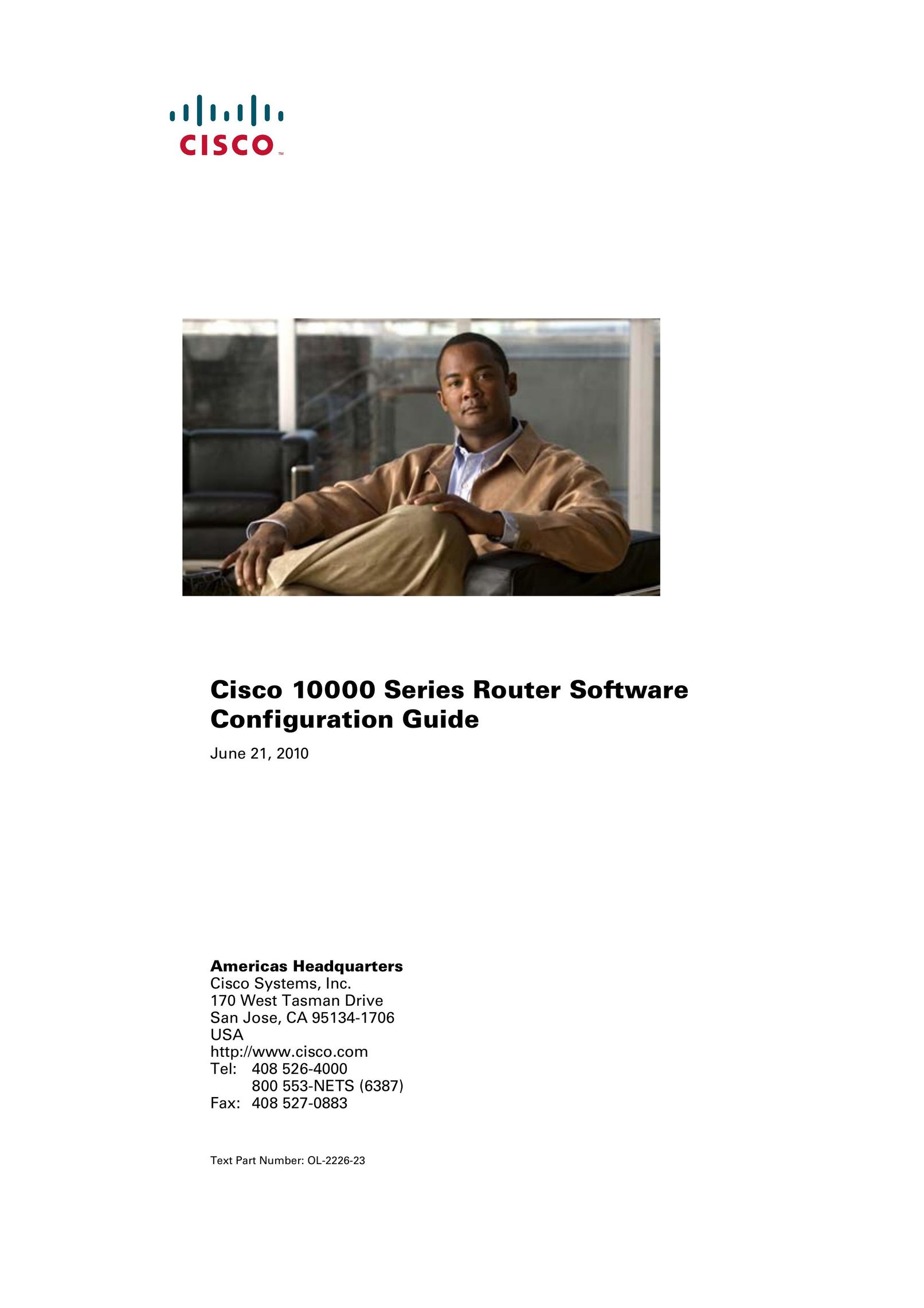 Cisco Systems 10000 Network Router User Manual