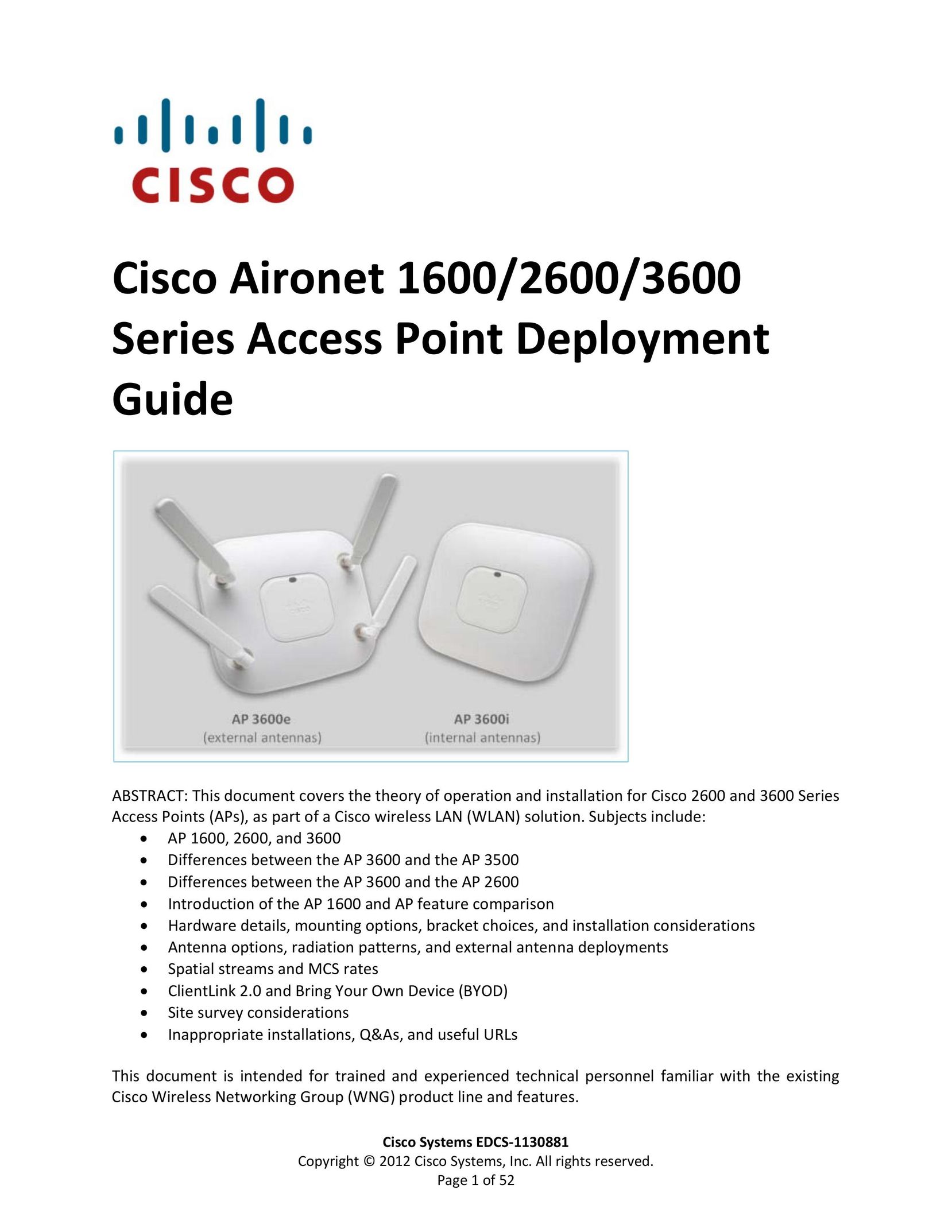 Cisco Systems 1602E Network Router User Manual