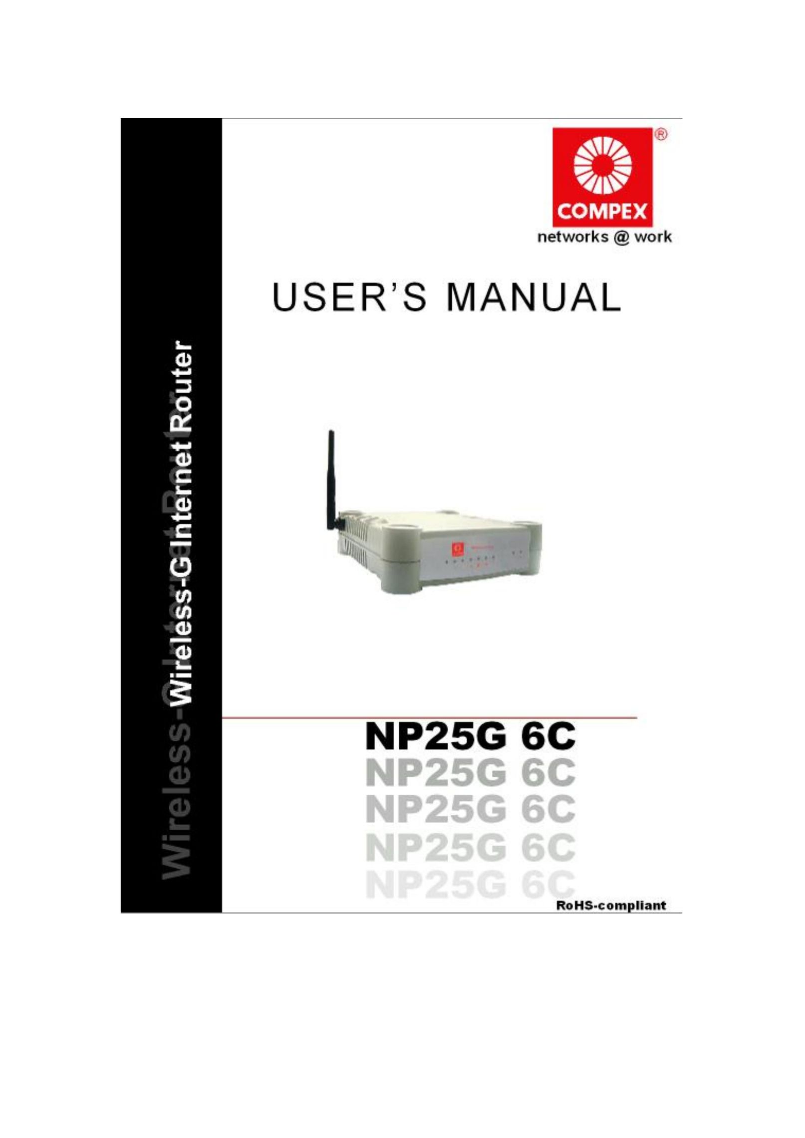 Compex Technologies NP25G 6C Network Router User Manual
