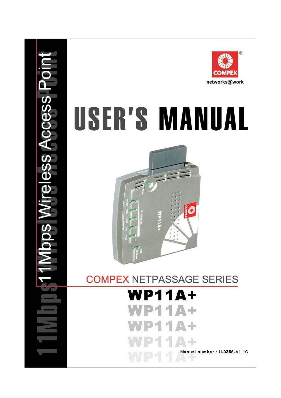 Compex Technologies WP11A+ Network Router User Manual