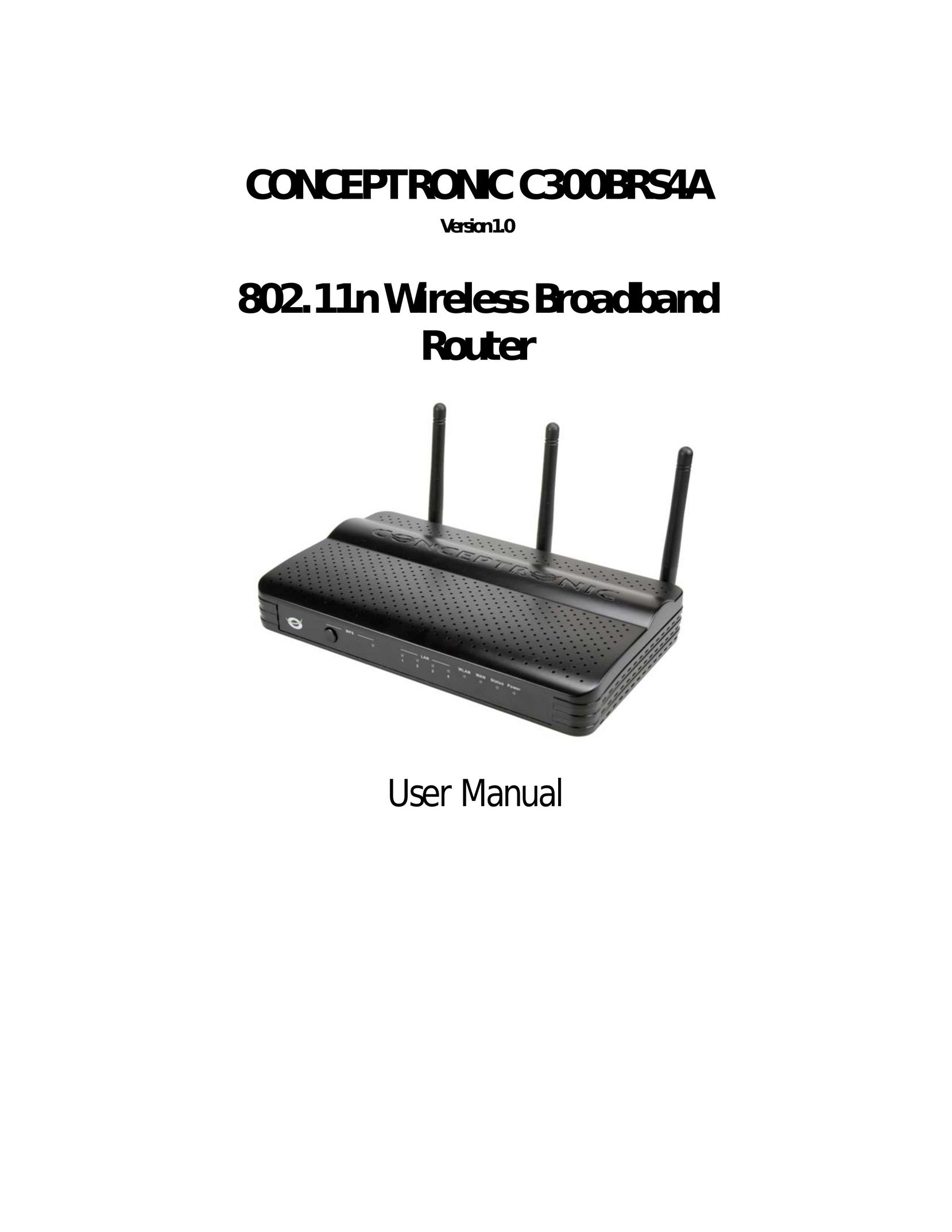 Conceptronic C300BRS4A Network Router User Manual
