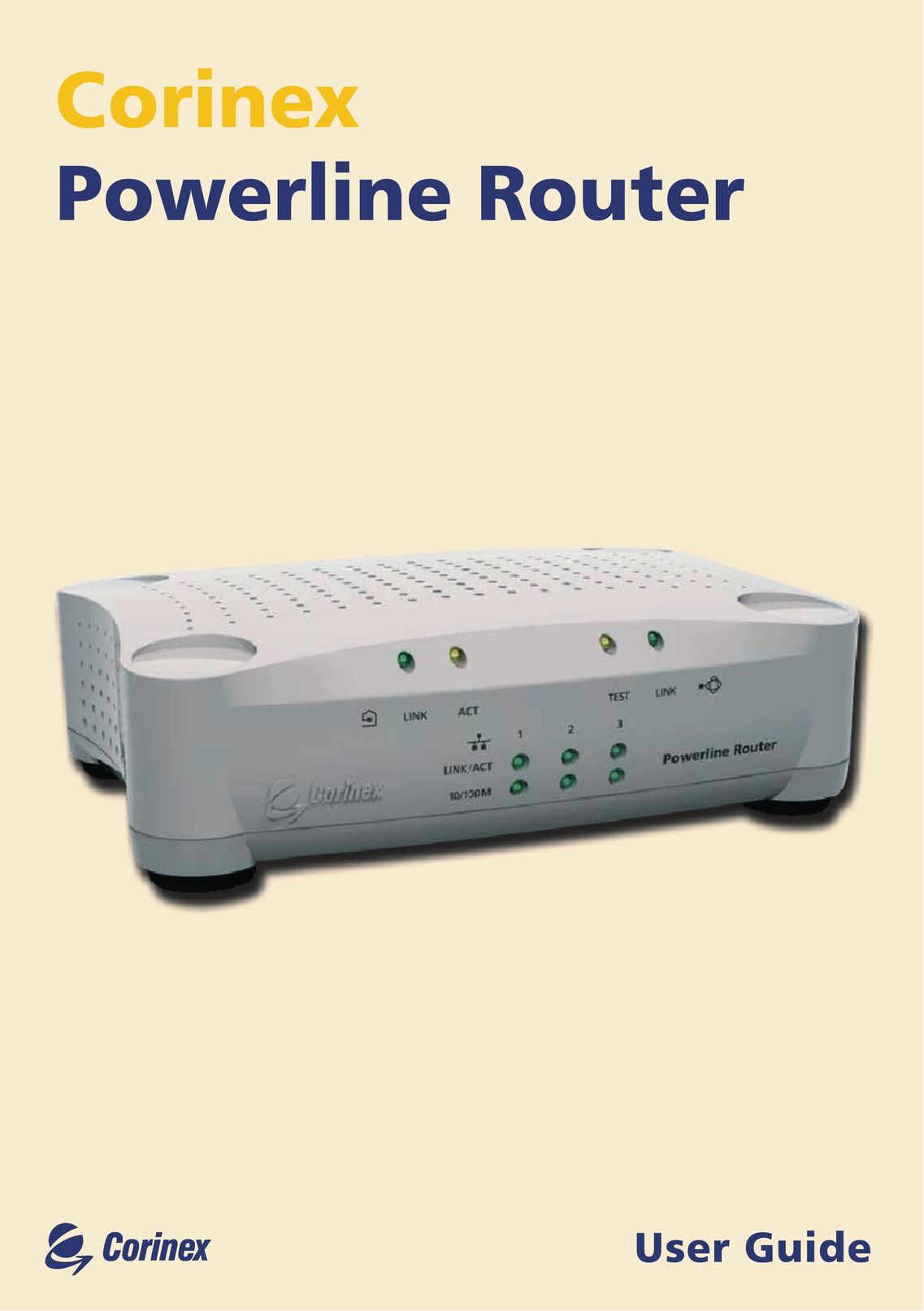 Corinex Global Powerline Router Network Router User Manual