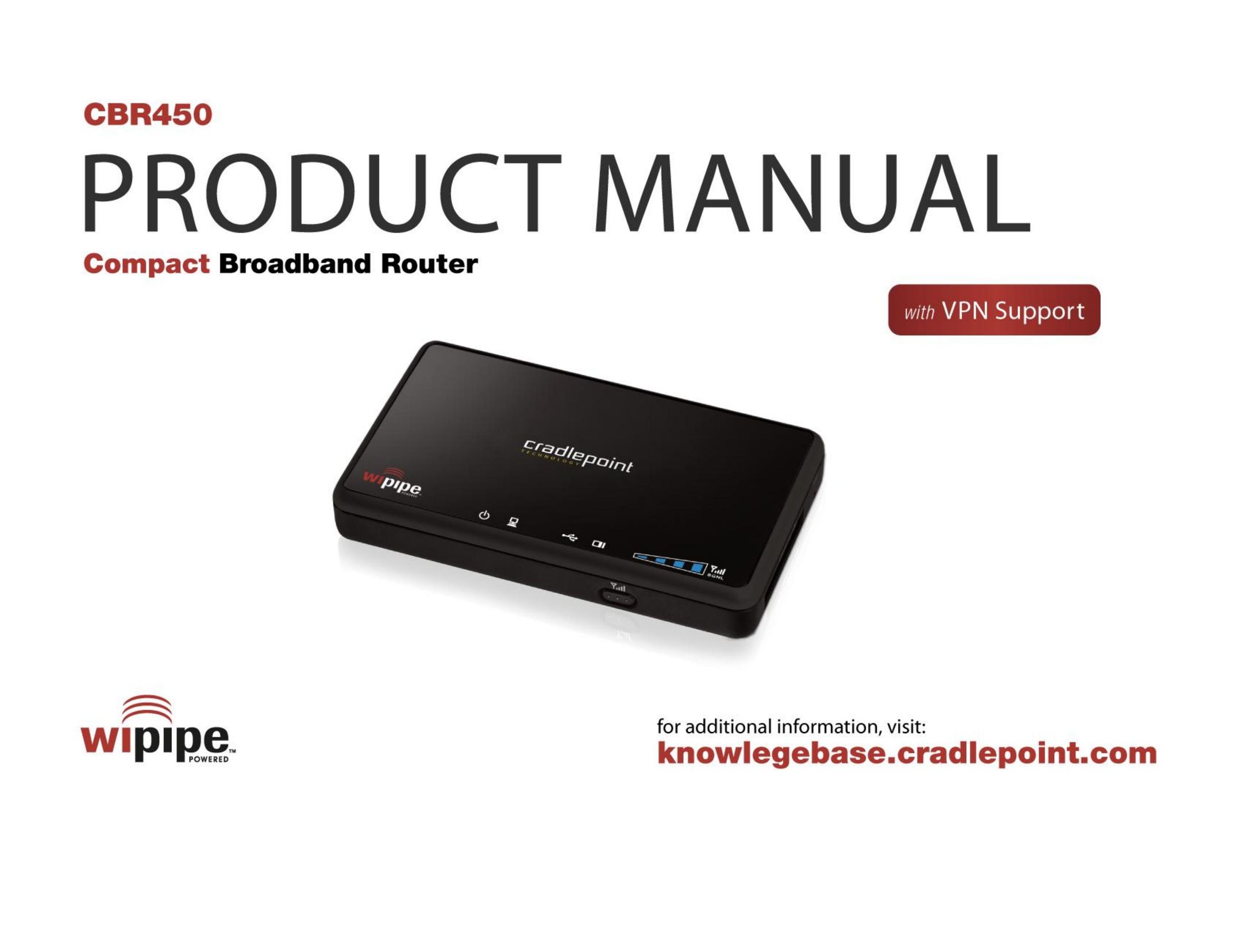 Cradlepoint CBR450 Network Router User Manual