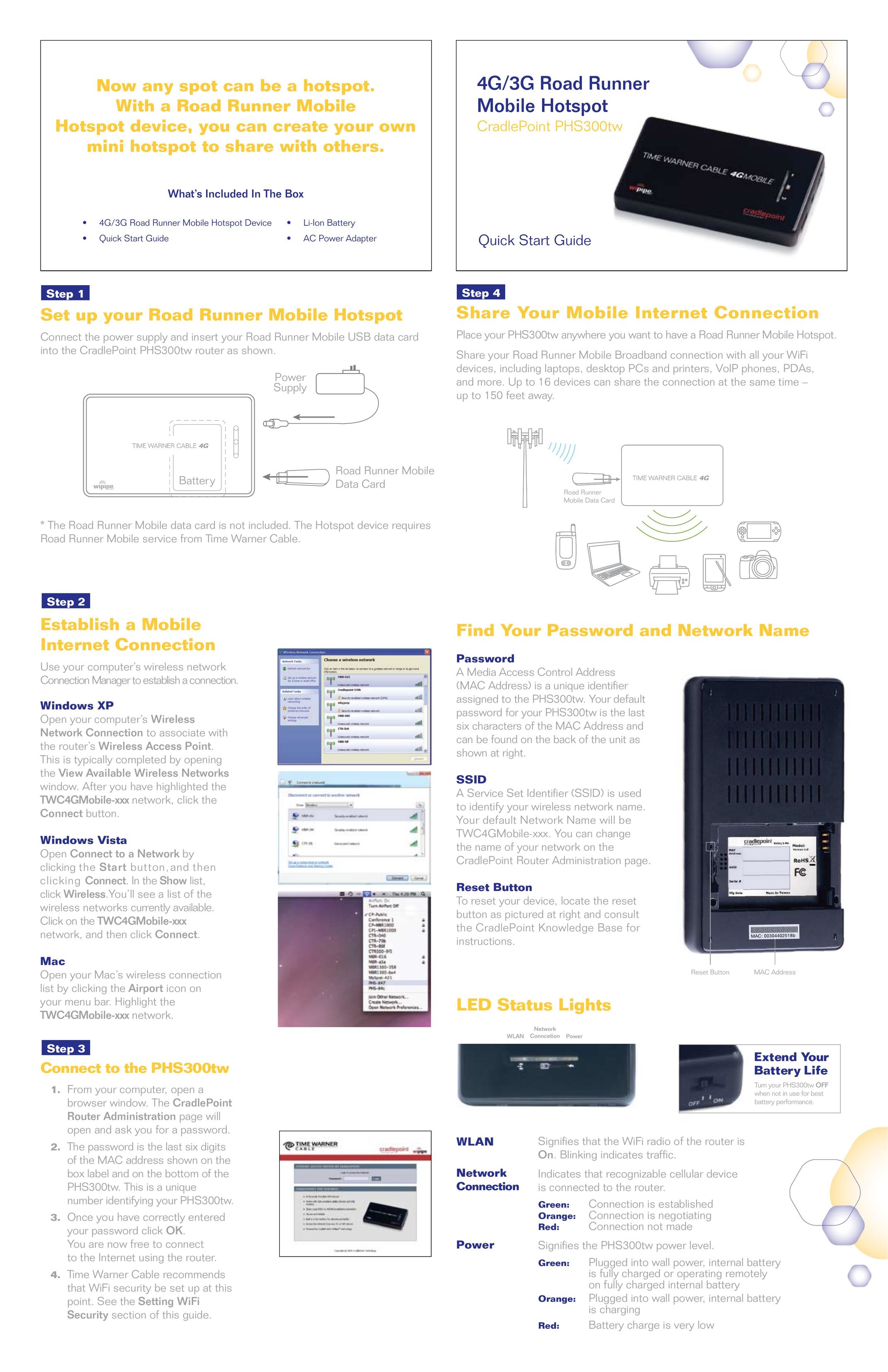 Cradlepoint PHS300TW Network Router User Manual
