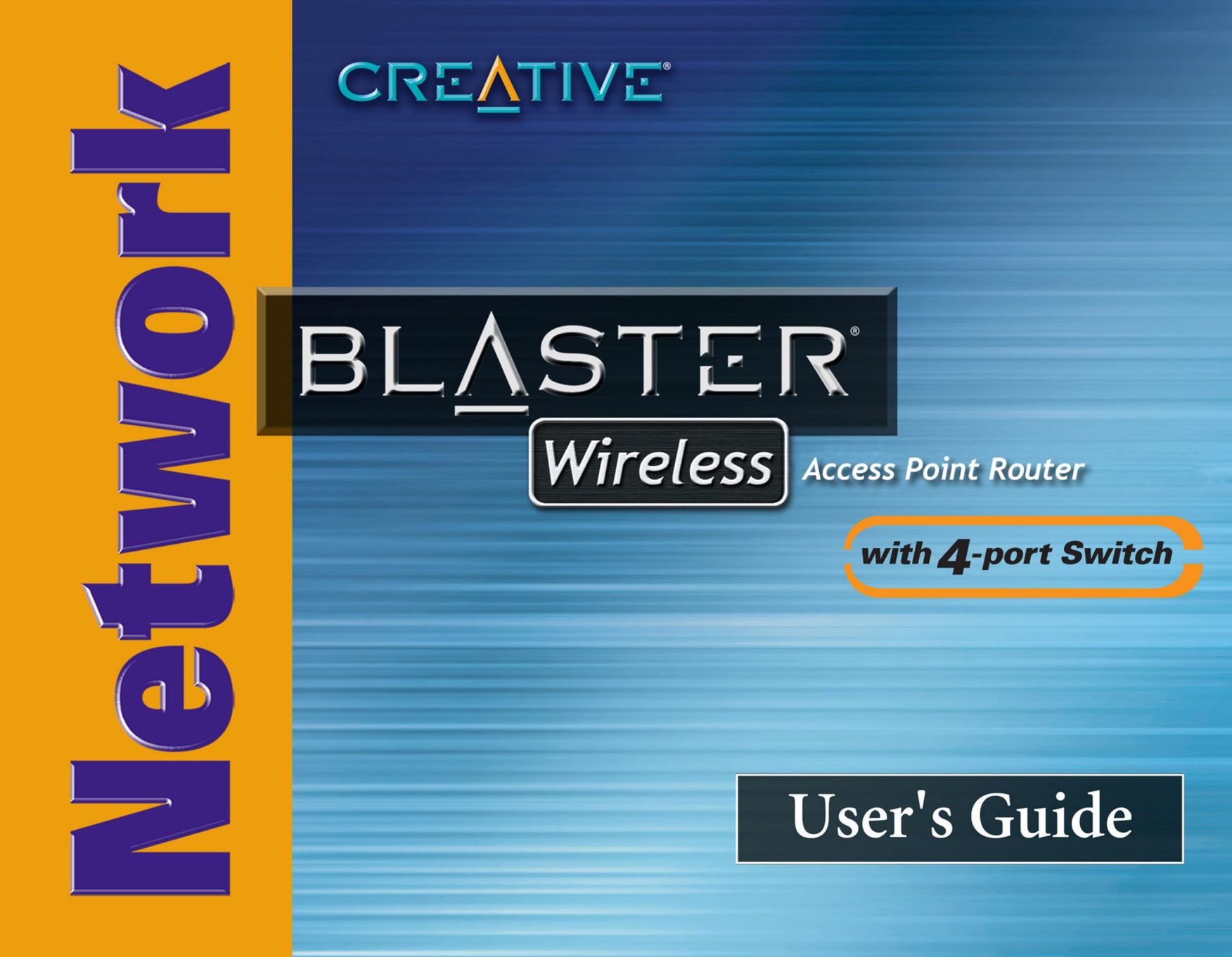 Creative CW2202 Network Router User Manual