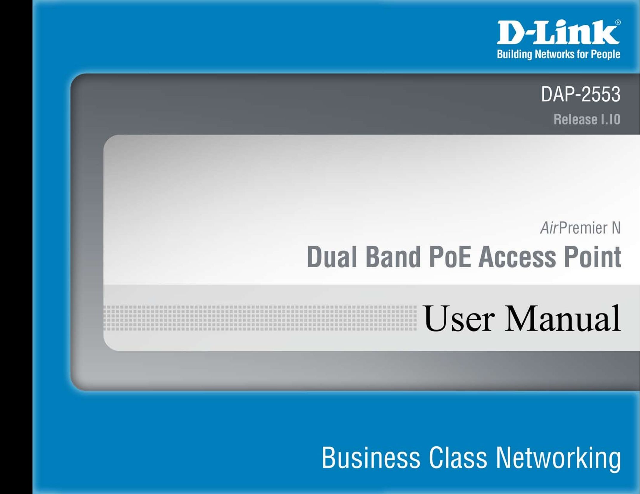D-Link DAP-2553 Network Router User Manual