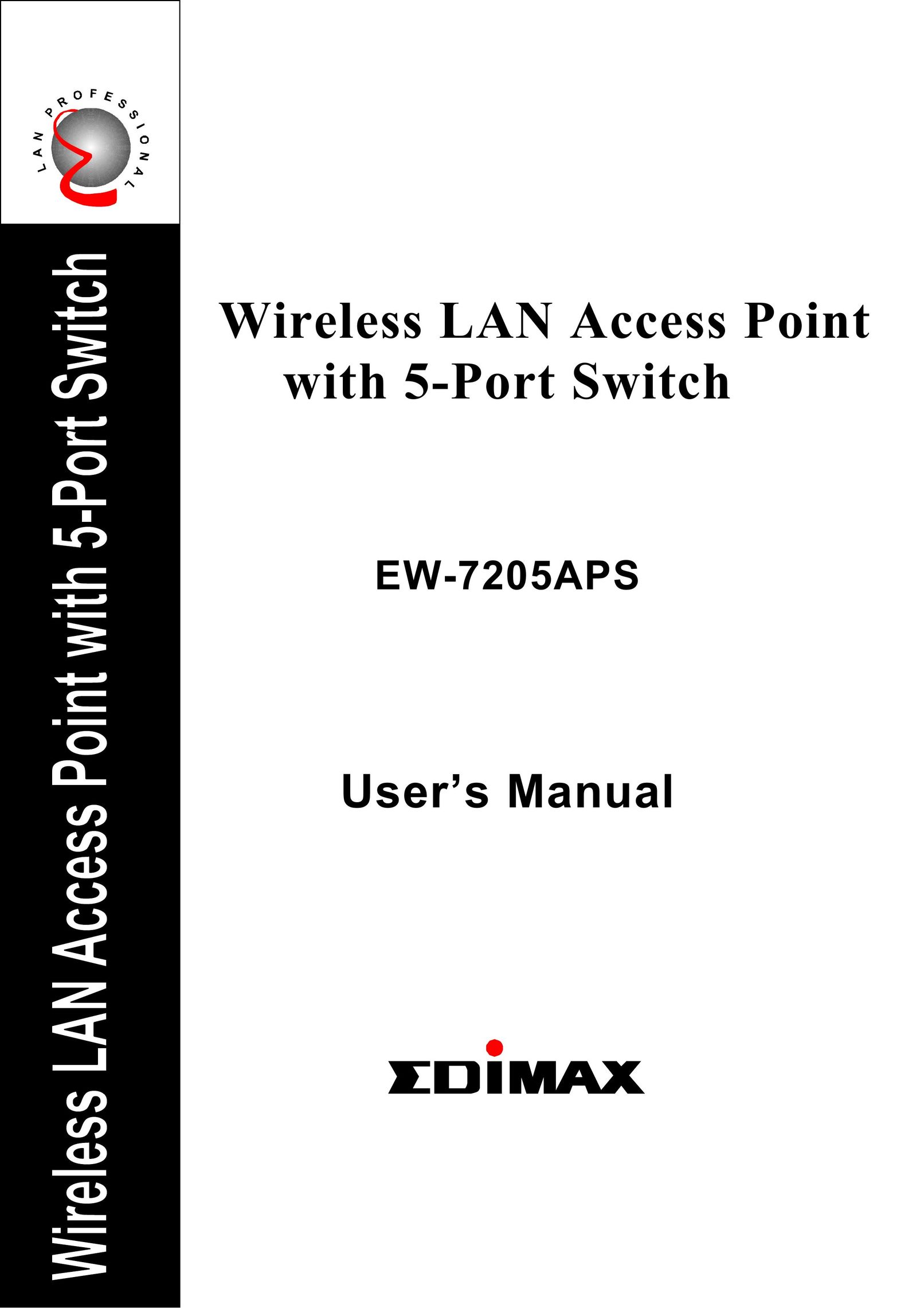 Edimax Technology EW-7205APS Network Router User Manual