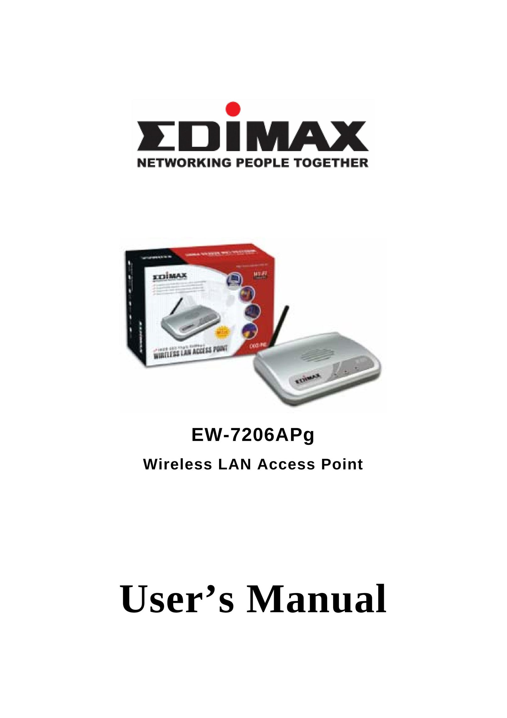 Edimax Technology EW-7206APG Network Router User Manual