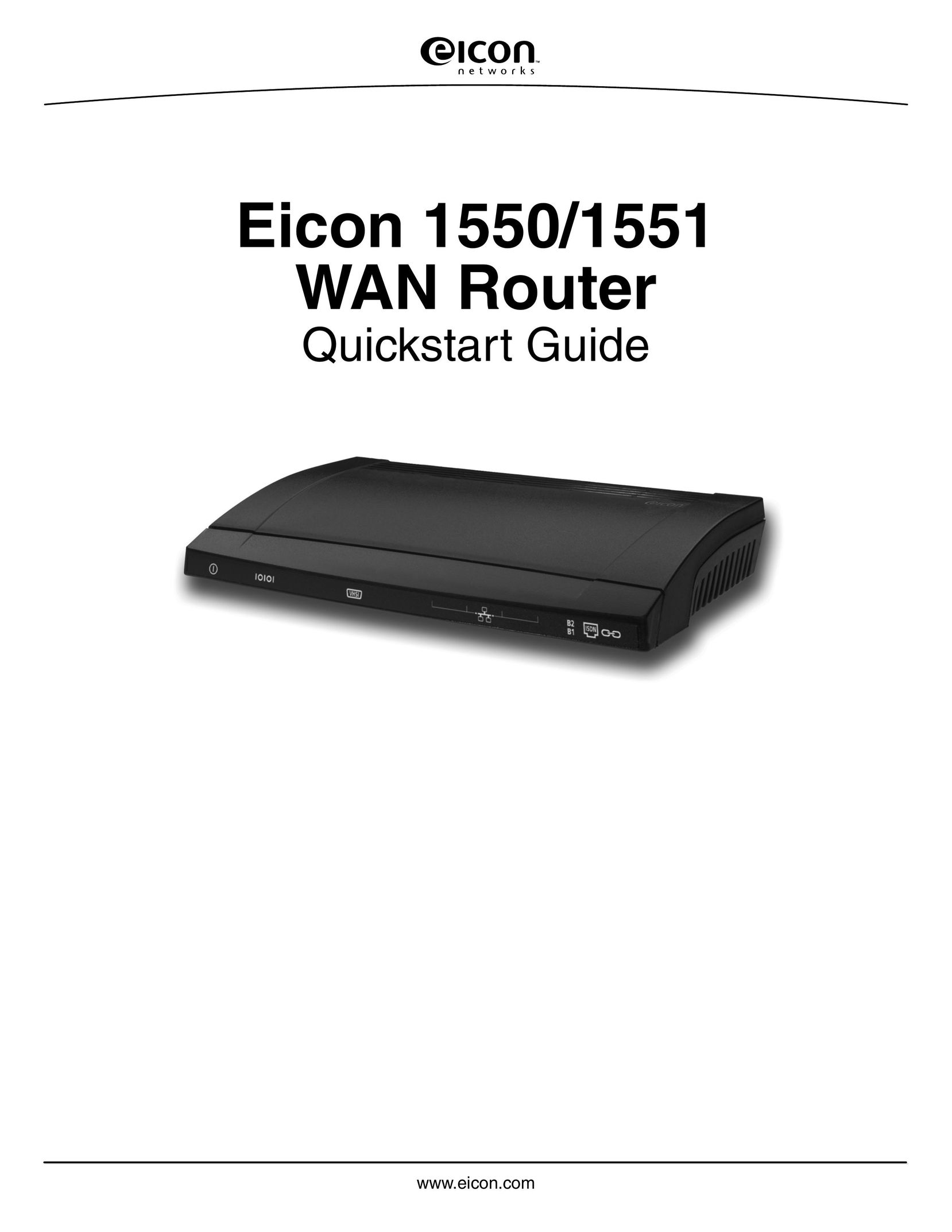 Eicon Networks 1551 Network Router User Manual