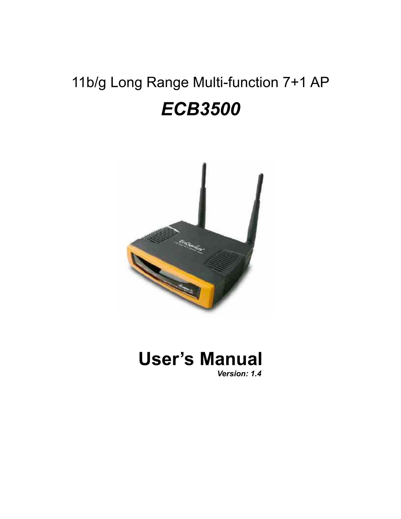 EnGenius Technologies ECB3500 Network Router User Manual
