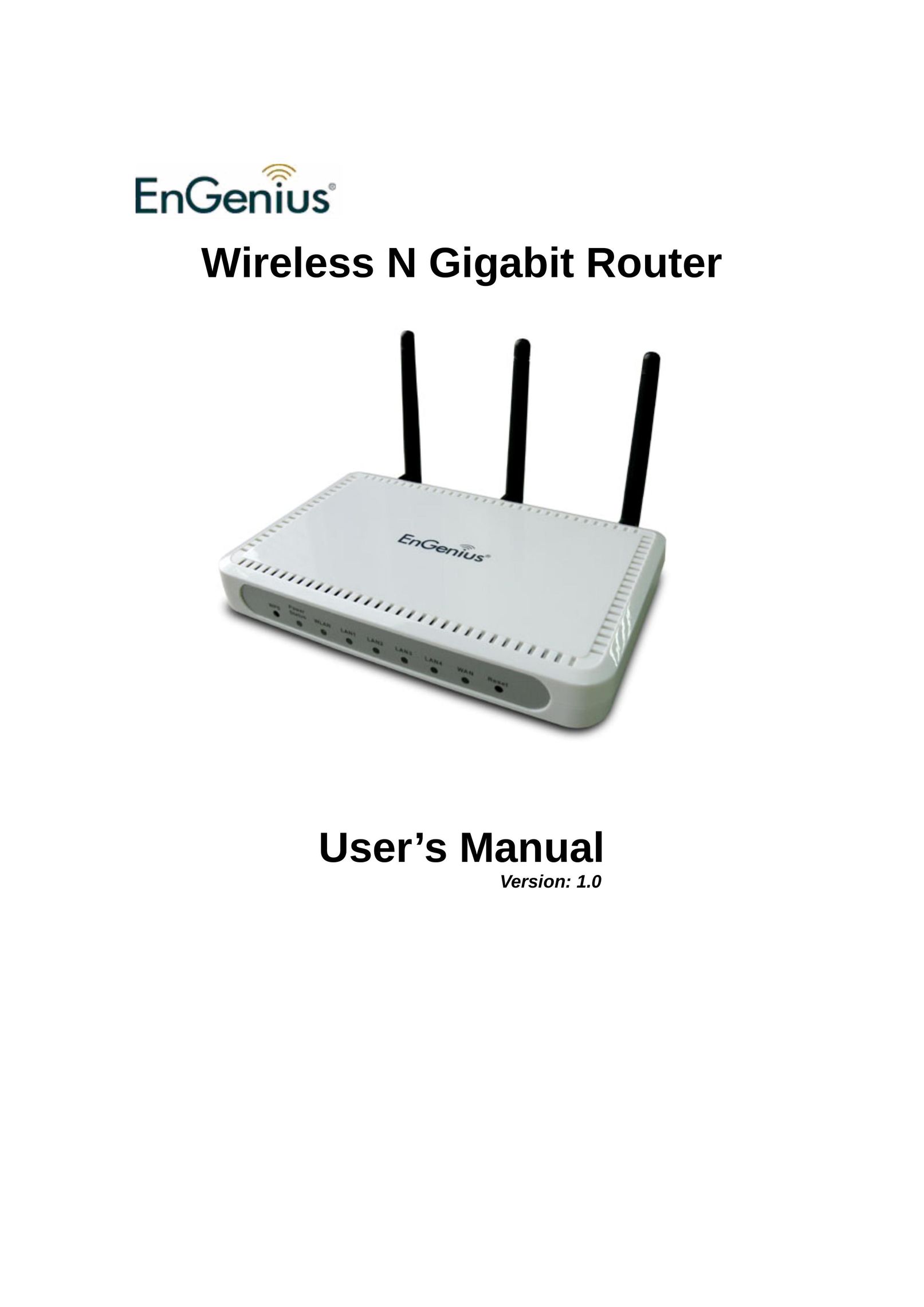 EnGenius Technologies ESR-9710 Network Router User Manual